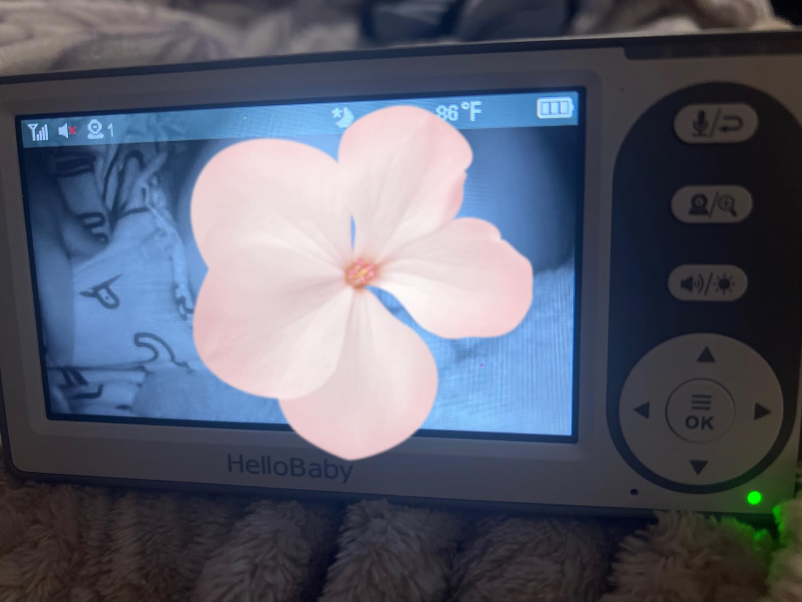 HelloBaby 4.3'' Video Baby Monitor No WiFi, 30 Hours Battery customer photo 2