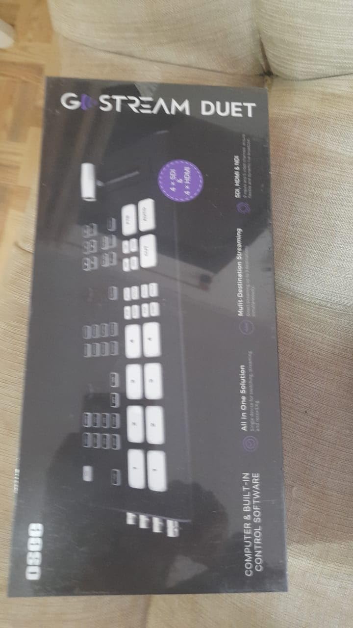 Osee GoStream Duet Multiple Camera SDI and HDMI Live Stream Video Mixer Switcher customer photo 2