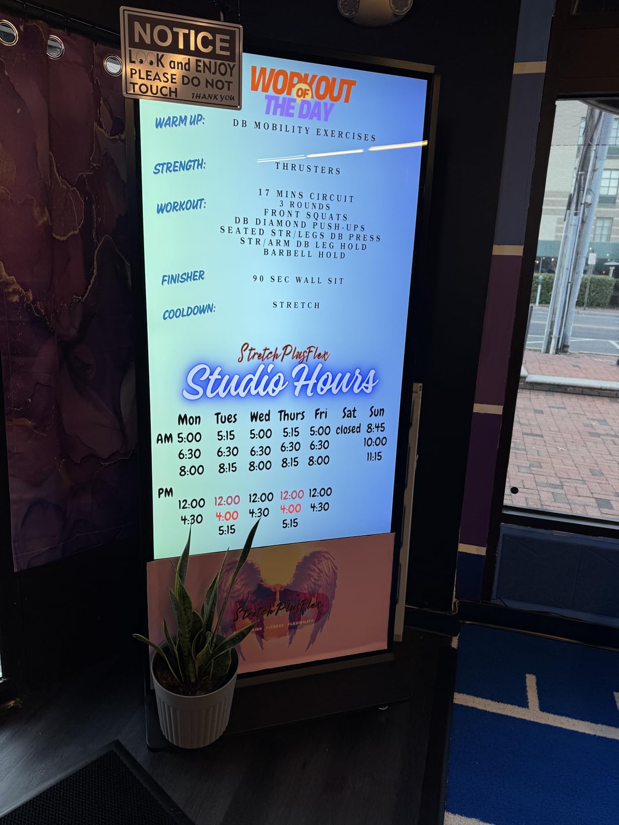 65 inch Indoor Digital Signage 4K Touchscreen,CMS Software,IPS Floor Standing Digital Kiosks Interactive Displays with WiFi HDMI/USB Input Auto AD Player, Android OS Black customer photo 1
