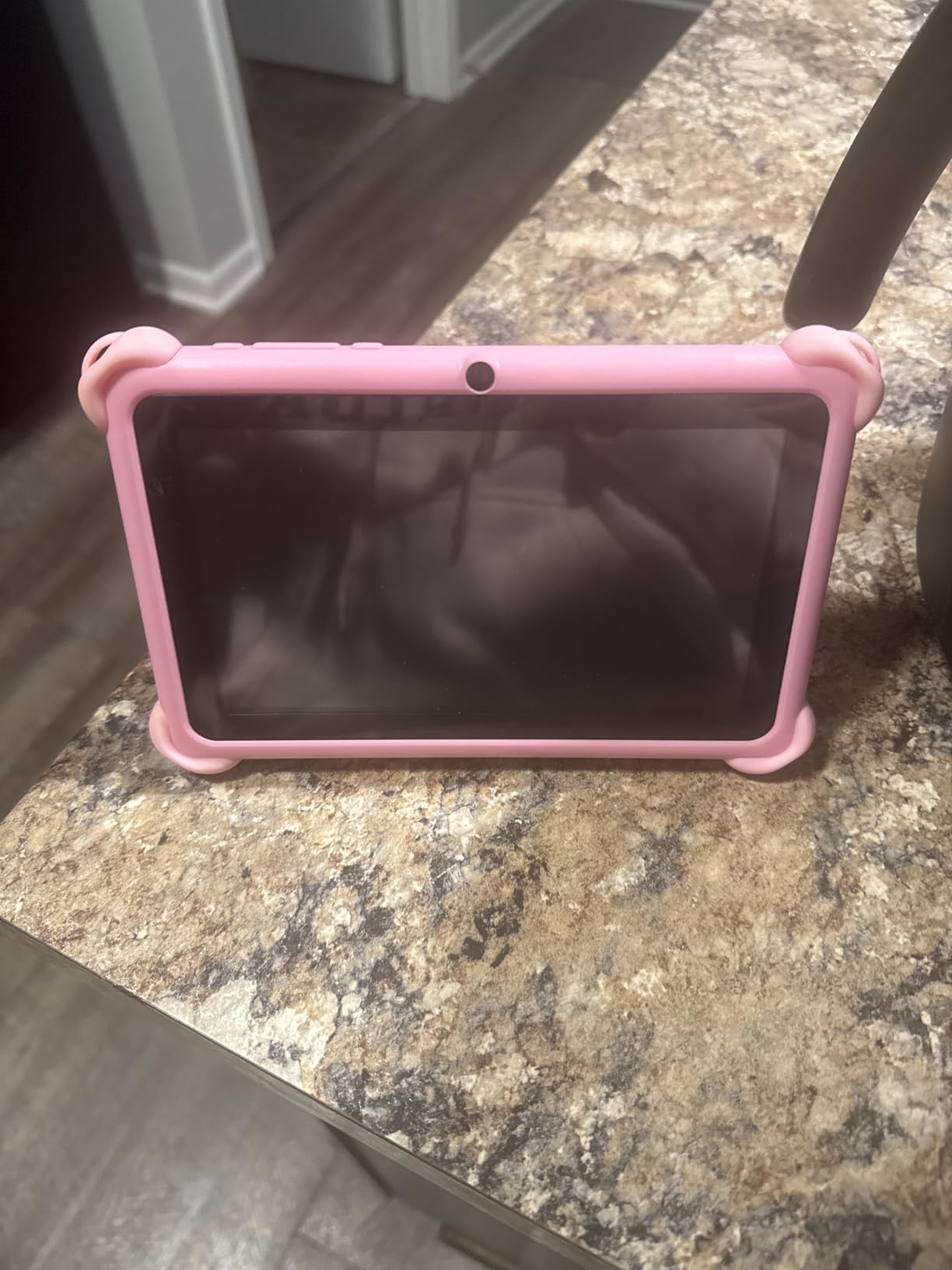 Trayoo Kids Tablet, 7 inch Tablets for Kids, 32GB Toddler Tablet with Case Included, Parental Control, Dual Camera, GMS, WiFi (Pink) customer photo 1