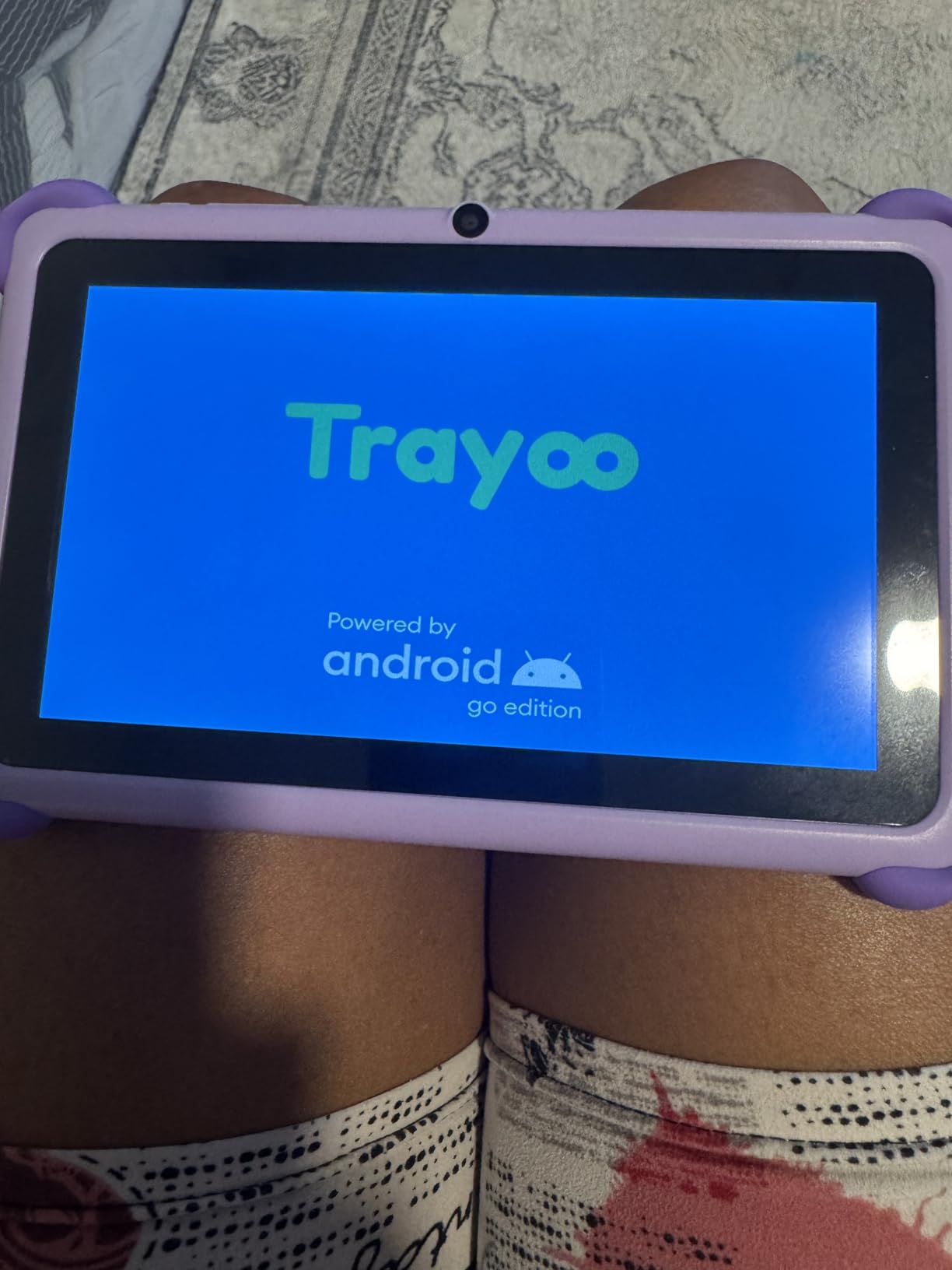 Trayoo Kids Tablet, 7 inch Tablets for Kids, 32GB Toddler Tablet with Case Included, Parental Control, Dual Camera, GMS, WiFi (Pink) customer photo 2