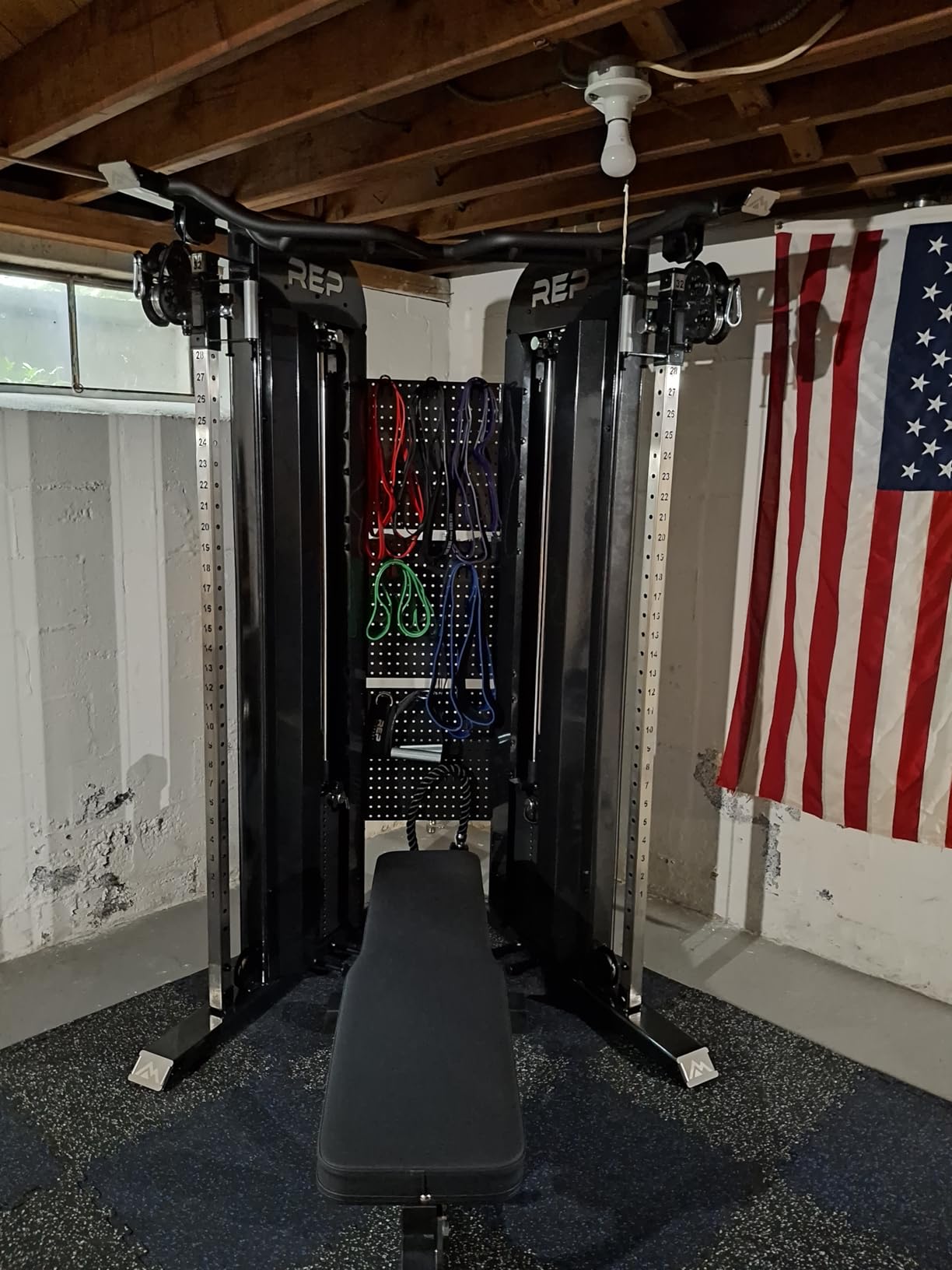 REP Fitness Arcadia™ Functional Trainer- All in one Functional Trainer and Cable Machine for Home and Garage Gym!- Optional Weight Stack Upgrades and Attachment Packages customer photo 2