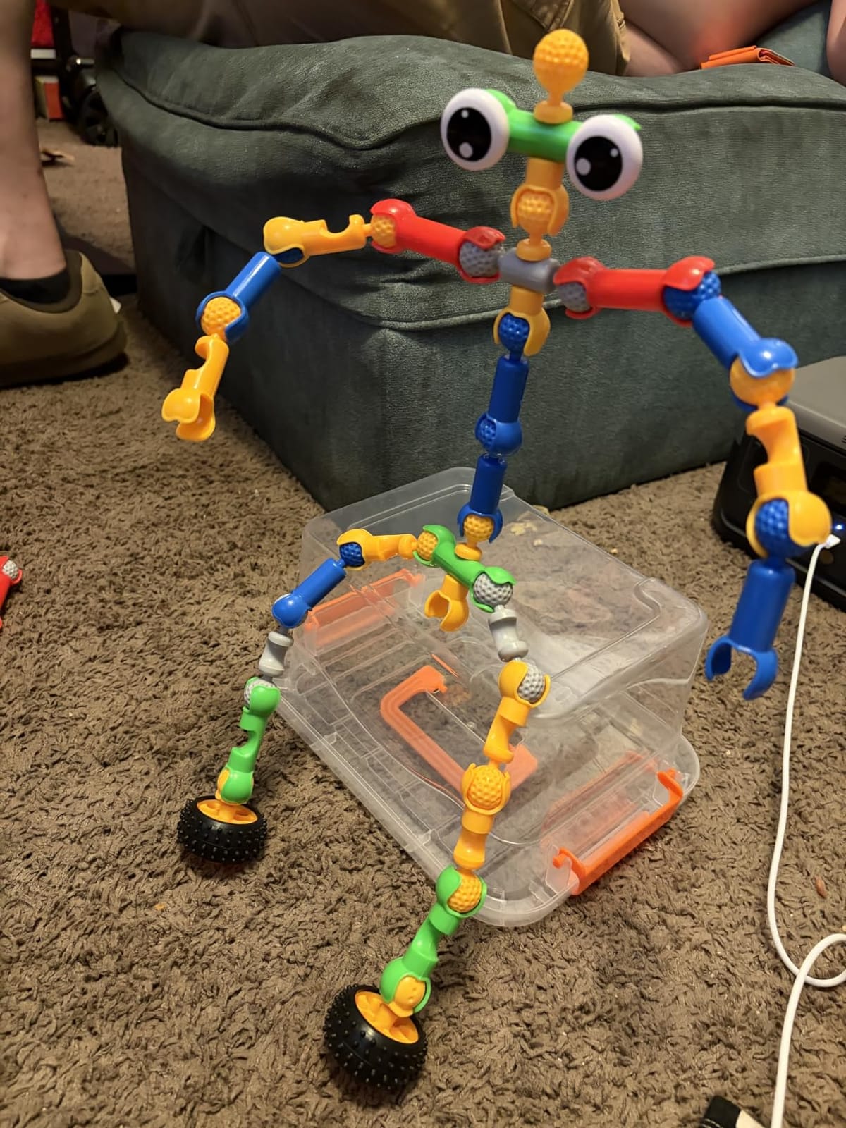 Qirptey Kids STEM Building Toys for 3 4 5 6 7 8+ Year Old Boy Birthday Gift customer photo 2