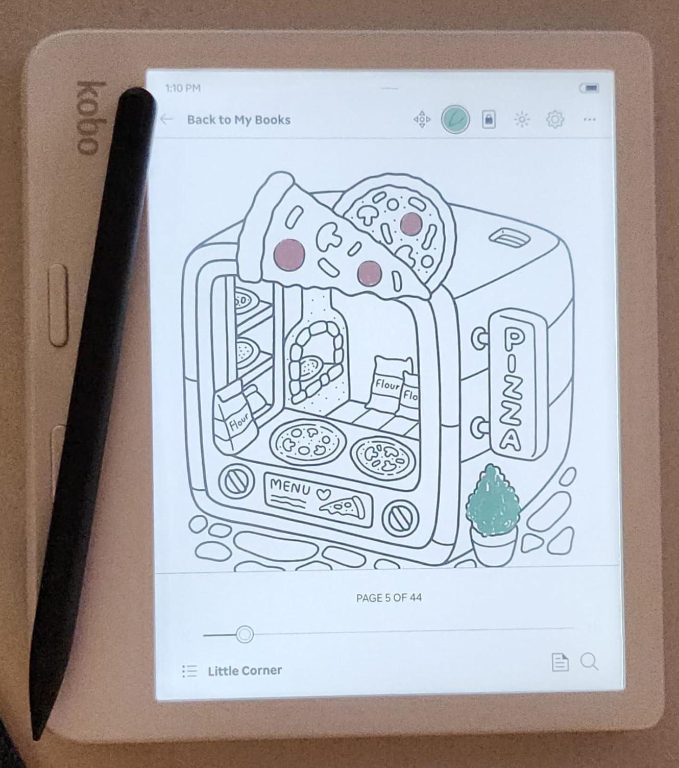 Kobo Libra Colour | eReader | 7” Glare-Free Colour E Ink Kaleido™ 3 Display | Dark Mode Option | Audiobooks | Waterproof | Black customer photo 2