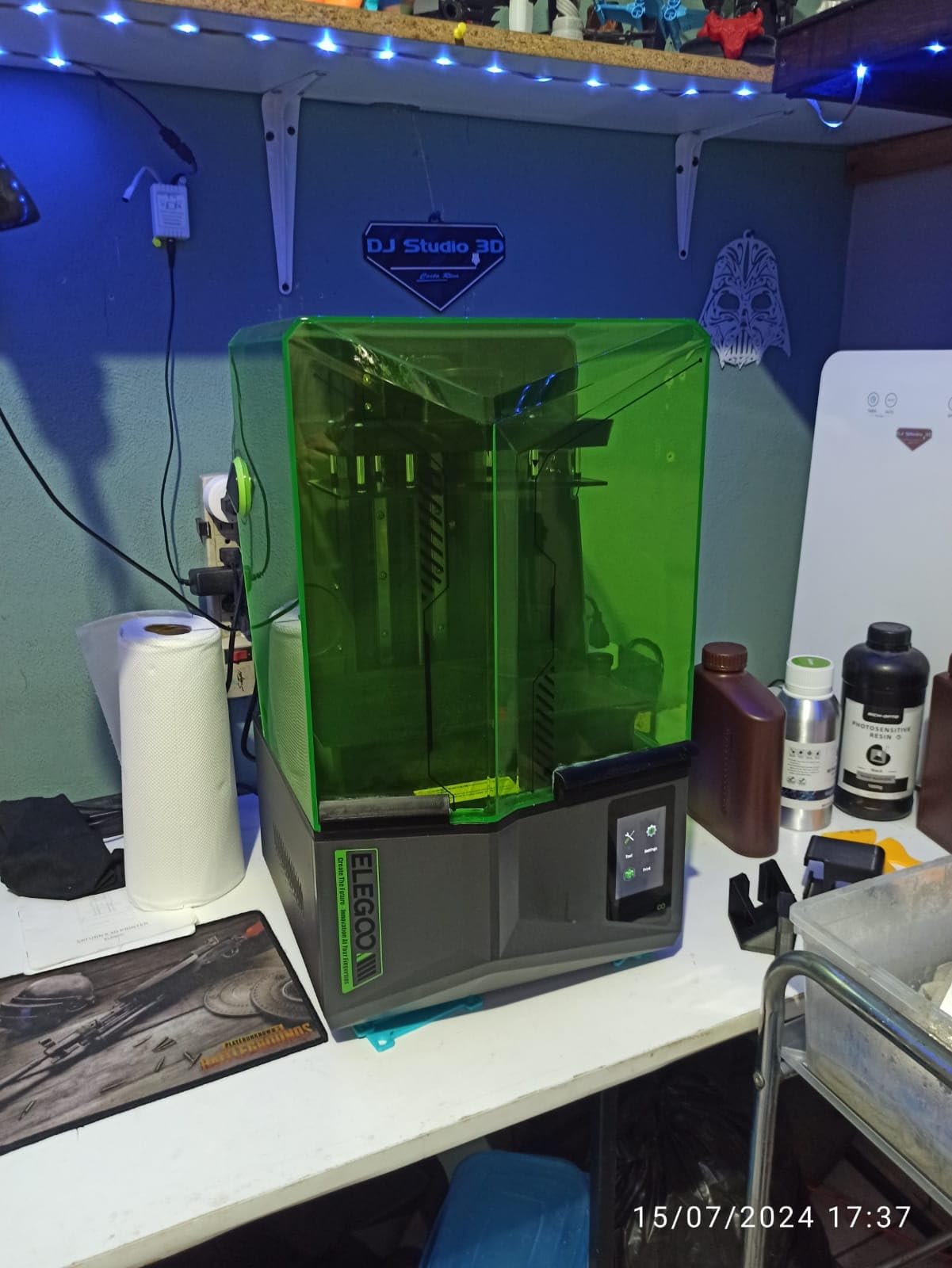 ELEGOO Saturn 4 12K Resin 3D Printer customer photo 1