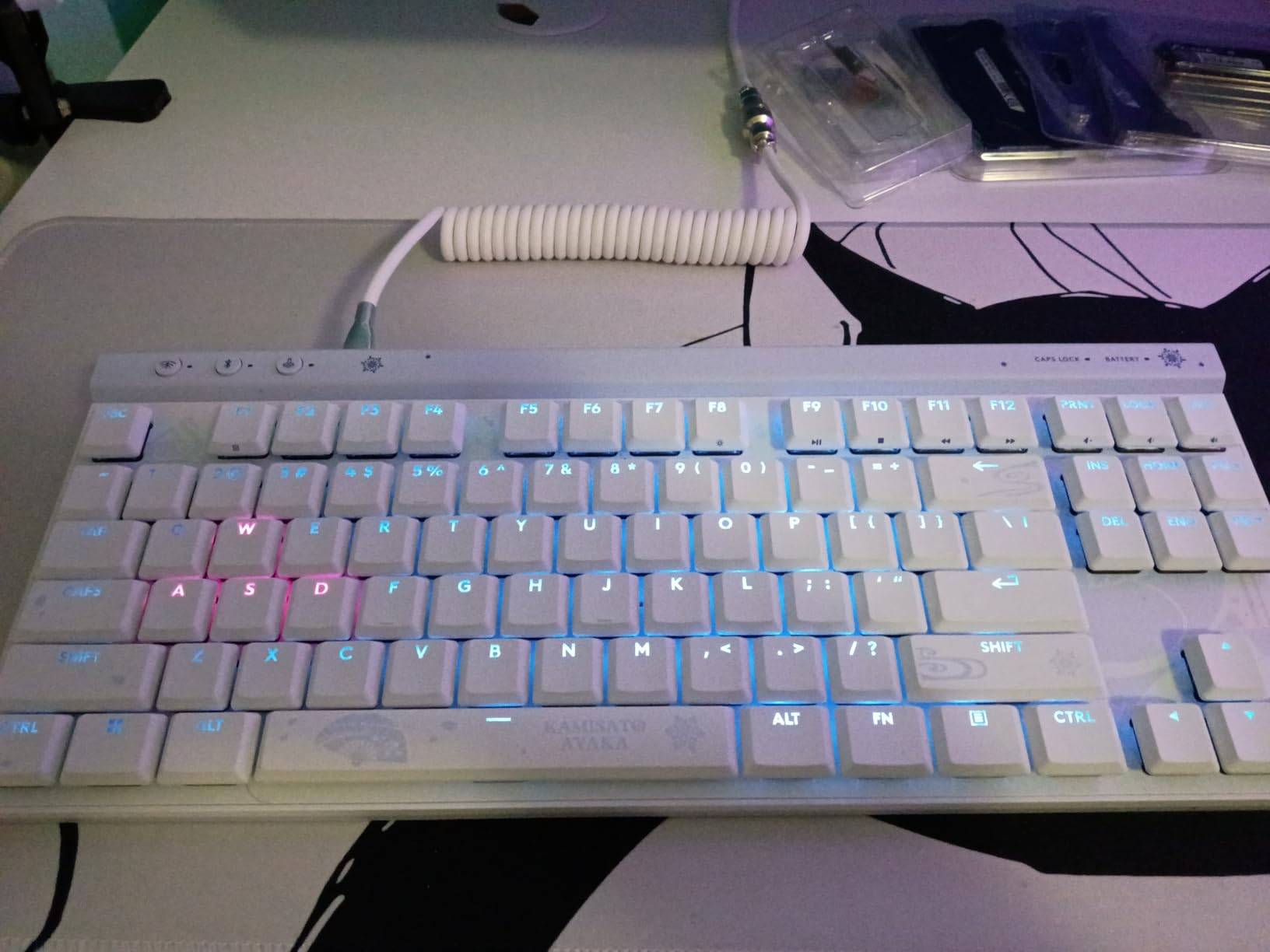 Logitech G515 Lightspeed TKL Wireless Gaming Keyboard (Tactile) - Black customer photo 2