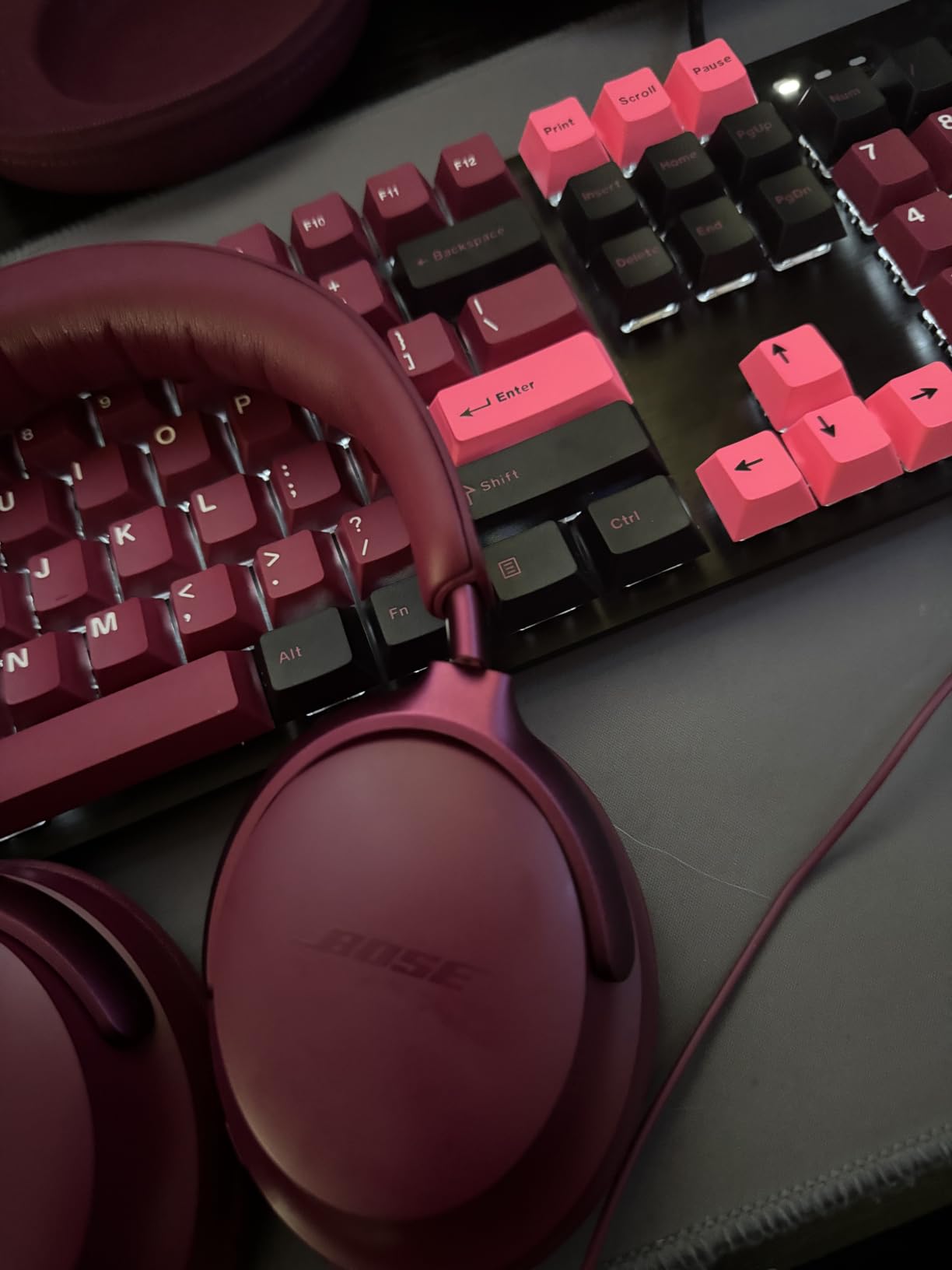 Womier Double Shot PBT Keycaps Set Custom Cherry Profile Key caps customer photo 1