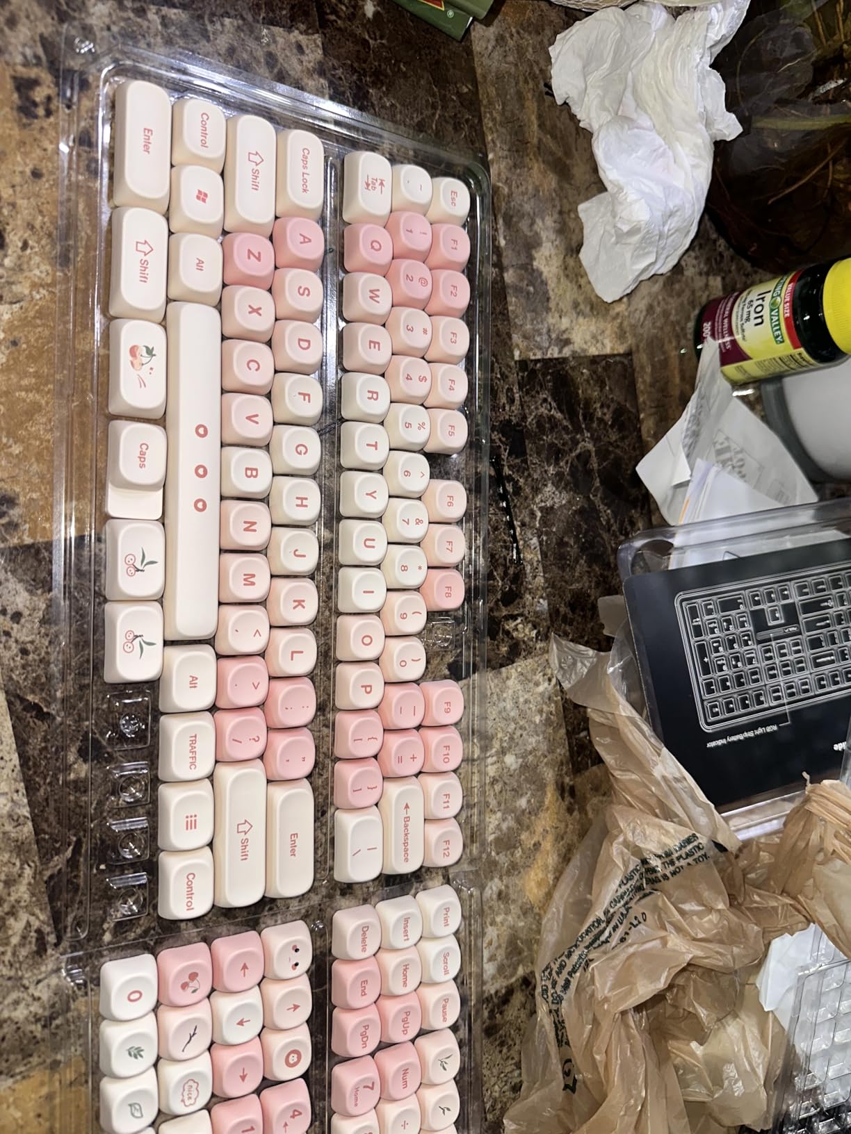 Womier PBT Keycaps - MOA Keycaps for Mechanical Keyboard customer photo 1