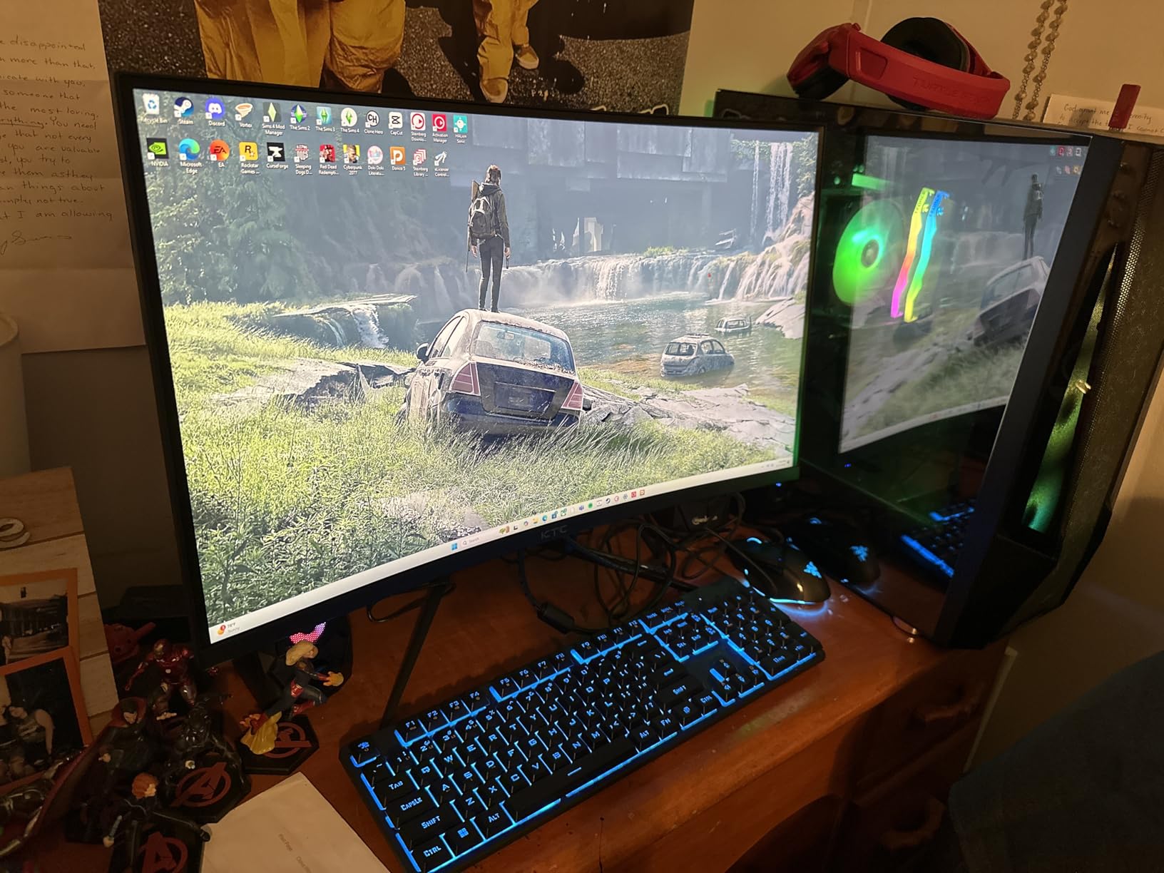 iBUYPOWER Trace Mesh Gaming PC Desktop Computer Intel Core i7 14700F CPU, NVIDIA GeForce RTX 4060 8GB GPU, 32GB DDR5 RGB 5600MHz RAM, 2TB NVMe SSD, Windows 11 Home Advanced,Keyboard,Mouse - TMI7N4601 customer photo 2
