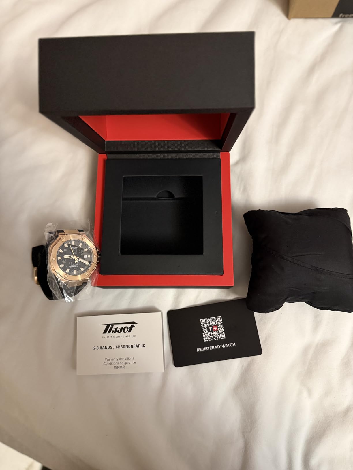 Tissot T-Race, Swiss Powermatic 80, 41mm, Black Dial, Men's Watch customer photo 1