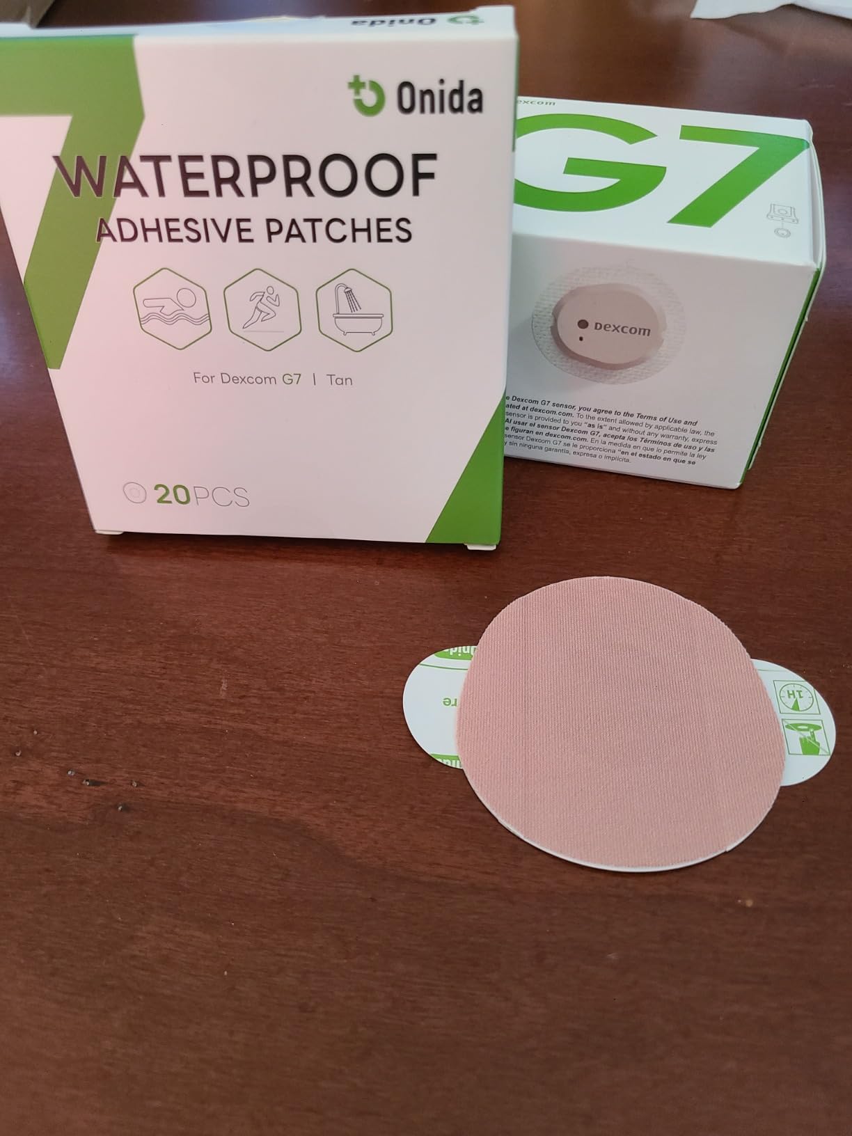 Onida Dexcom G7 Over Patches 20PCS Waterproof CGM Covers for G7 & Stelo customer photo 1
