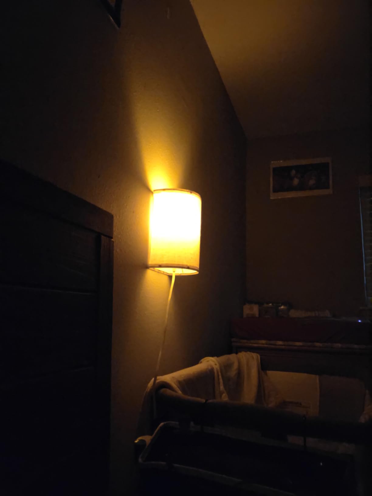 Amber Sleep Light Bulbs 1600K with Remote Control, E26 Blue Light Blocking A19, 9W for Sleep Therapy, Baby Nursery, Bedroom (4 Packs) customer photo 1