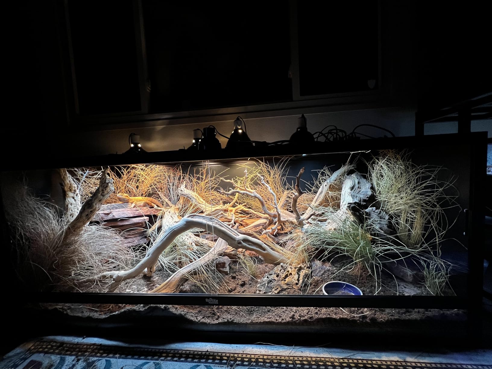 Reptile Habitats 5x2x2 (150 Gallon) Reptile Enclosure V3, Features PVC Panels, Glass Doors, Lightweight, Easy to Assemble, Heavy Duty Screen, Aluminum Frame customer photo 2
