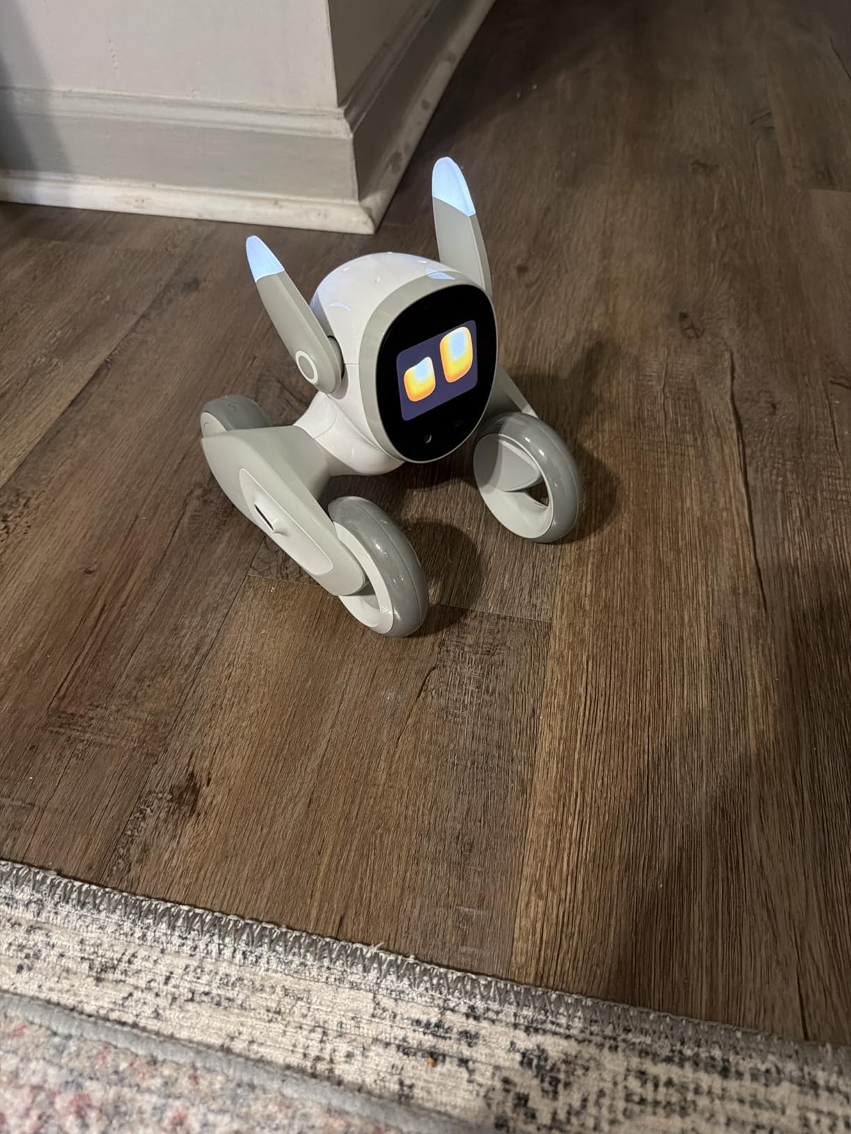 Loona Robot Pet Dog ChatGPT-4o Smart AI-Powered Companion Voice & Gesture Control, Real-Time Interaction Robotics Toys for Kids, Home Monitoring - Includes Charging Dock customer photo 1