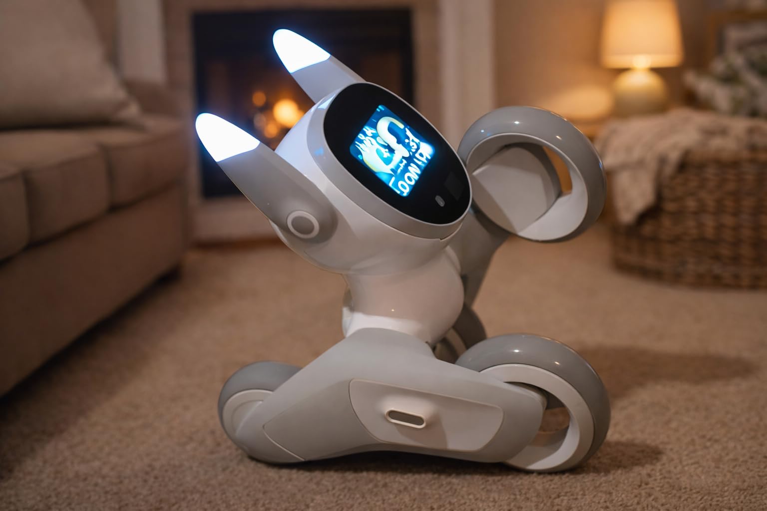 Loona Robot Pet Dog ChatGPT-4o Smart AI-Powered Companion Voice & Gesture Control, Real-Time Interaction Robotics Toys for Kids, Home Monitoring - Includes Charging Dock customer photo 2