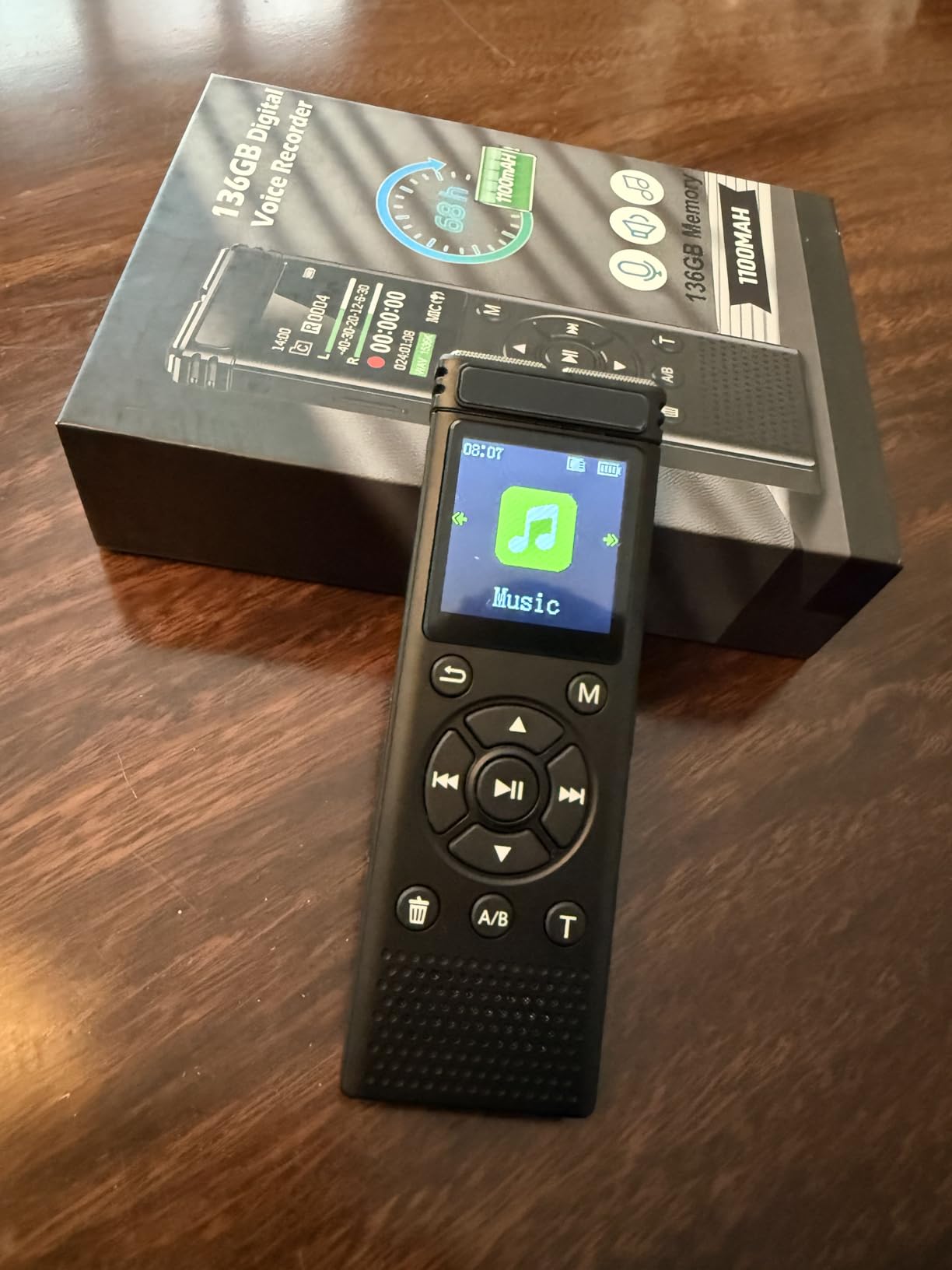 Tonfarb 136GB Digital Voice Recorder with Playback,9775 Hours Audio Record customer photo 1