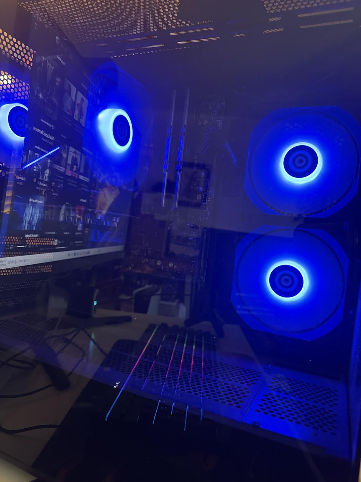 CYBERPOWERPC Gamer Master Gaming PC, AMD Ryzen 5 5500 3.6GHz, Radeon RX 6400 4GB, 16GB DDR4, 500GB PCIe Gen4 SSD, WiFi Ready & Windows 11 Home (GMA3100A) customer photo 1