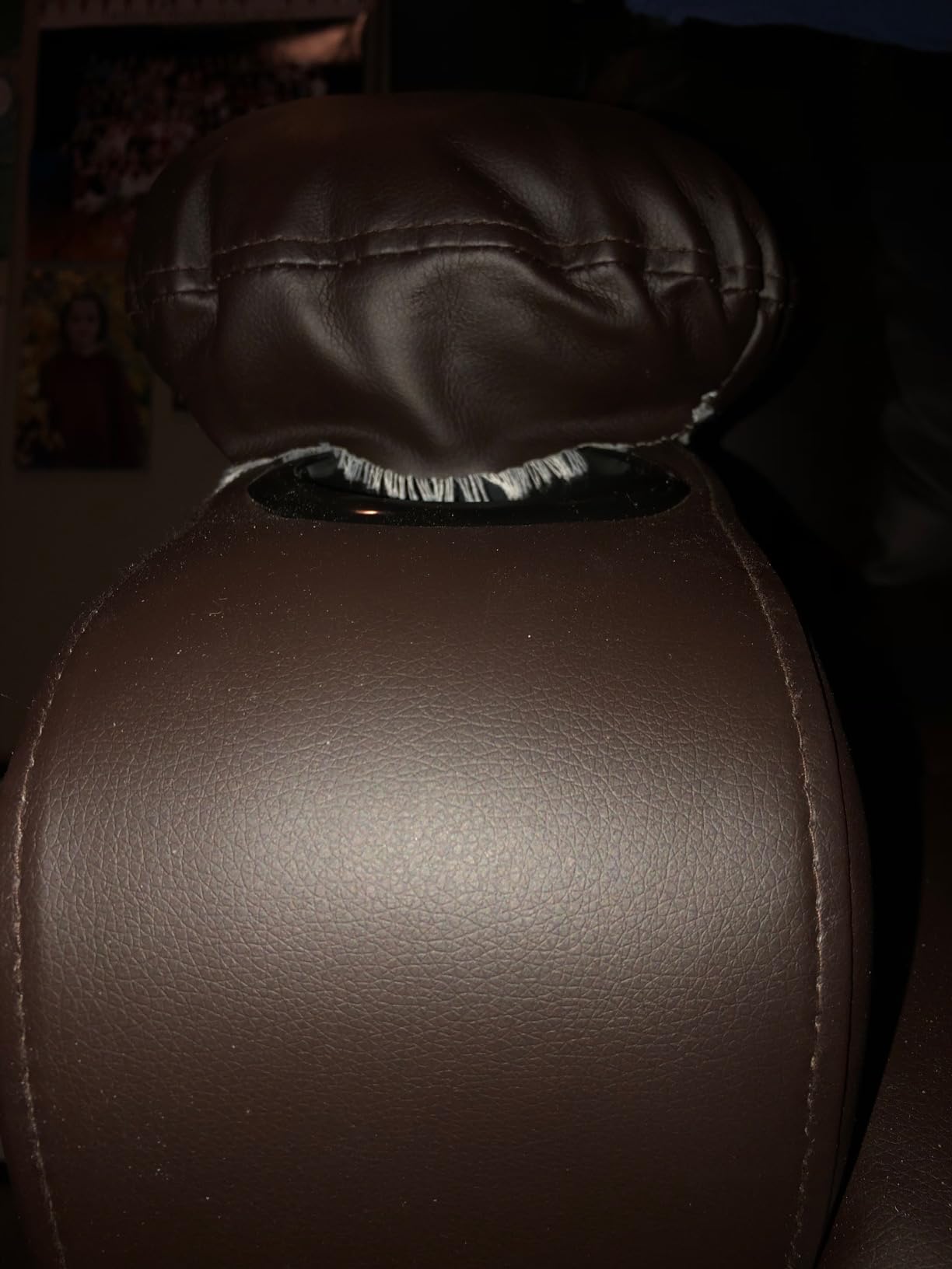 FLEXISPOT XL31 Power Lift Recliner Chair for Elderly, Electric Lift Chair with Massage & Heat, Faux Leather Reclining Sofa for Living Room Bedroom, Brown customer photo 2