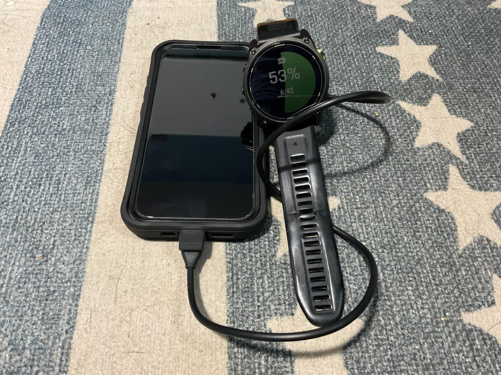 Garmin Enduro™ 3, Solar, 51 mm, Sapphire, Black UltraFit Nylon Strap customer photo 2