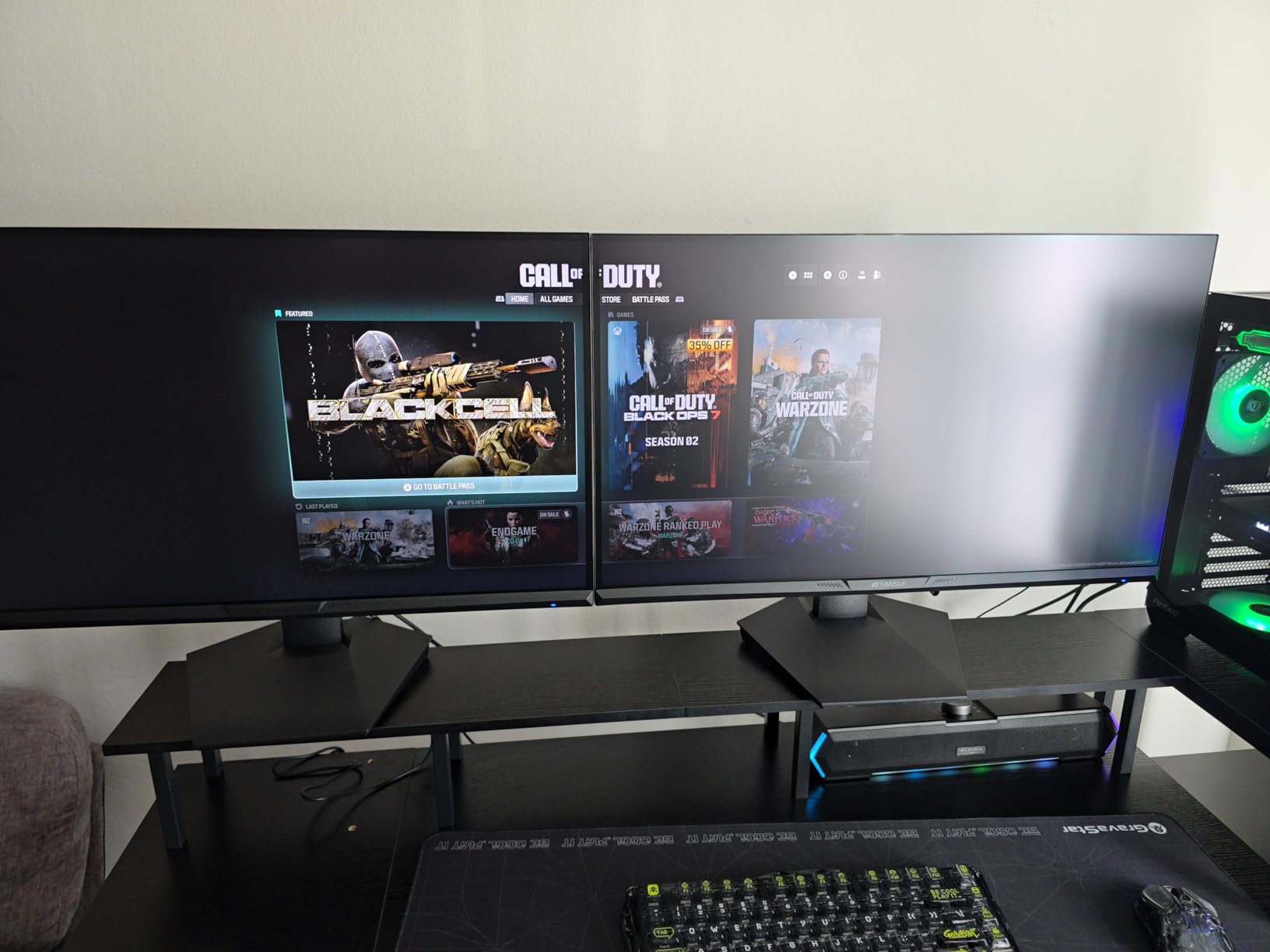 SANSUI 32 Inch Curved 240Hz Gaming Monitor High Refresh Rate, FHD 1080P customer photo 2