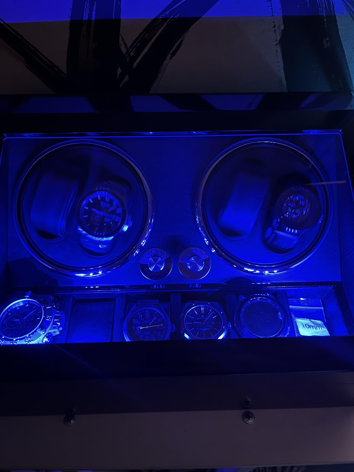 ANWBROAD Watch Winder for Automatic Watches 4 Watch Winder Piano Paint customer photo 1