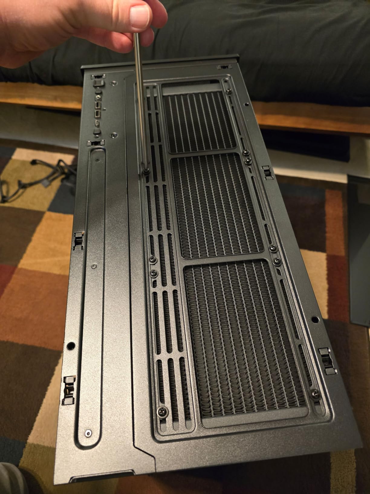 Antec Flux Pro Full-Tower E-ATX PC Case, 6 PWM Fans Included, Black customer photo 2