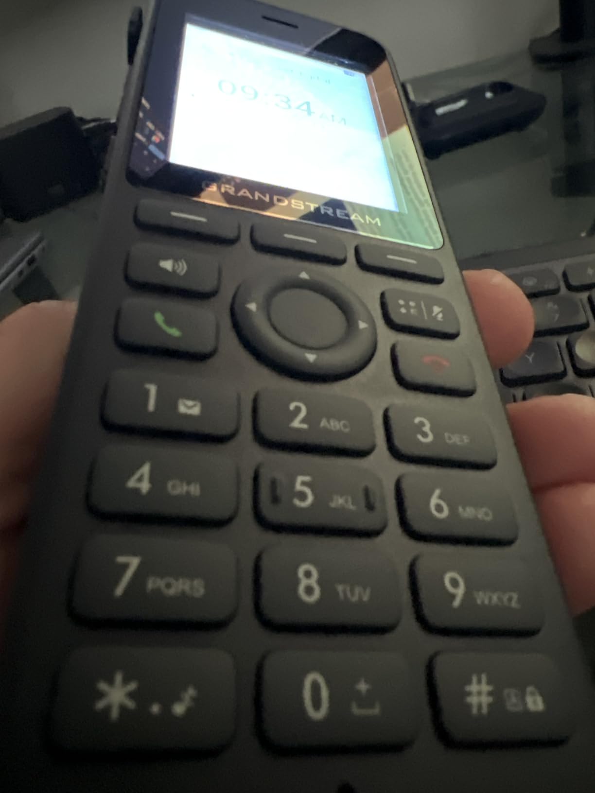 Grandstream Cordless WiFi IP Phone WP826 SIP Phone customer photo 1