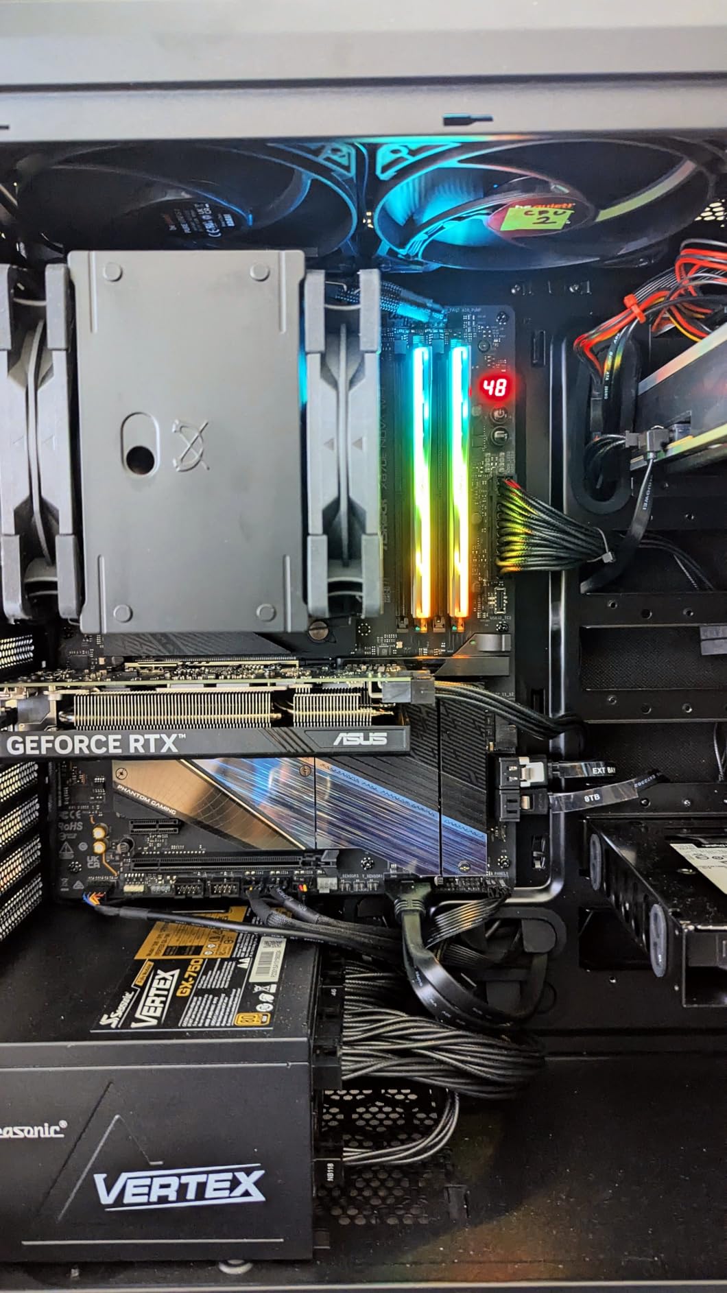 ASRock Phantom Gaming X870E Nova WiFi Socket AM5 AMD Ryzen X870 DDR5 DIMMs 8200 MHz 256 GB ATX Motherboard USB4 customer photo 2