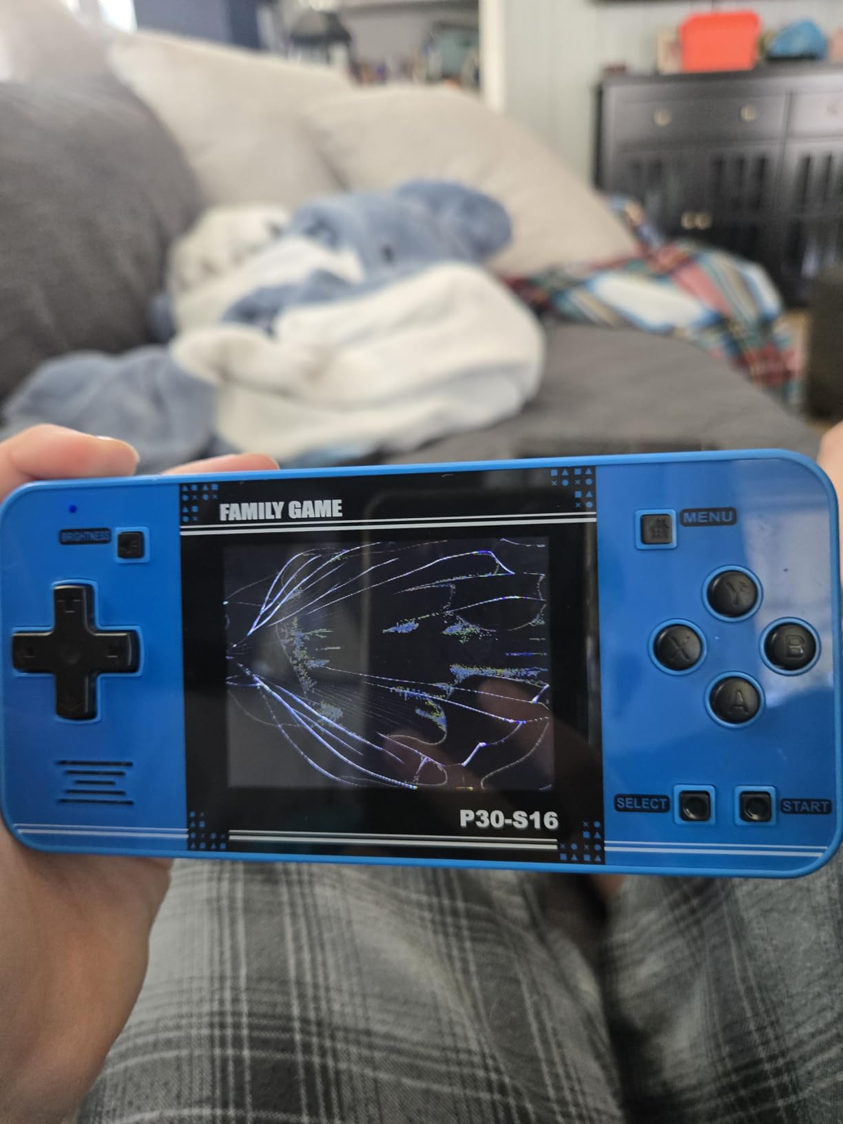 Handheld Game for Kids -Preloaded 220 Retro Video Games, Portable Gaming Player with Rechargeable Battery 3.0