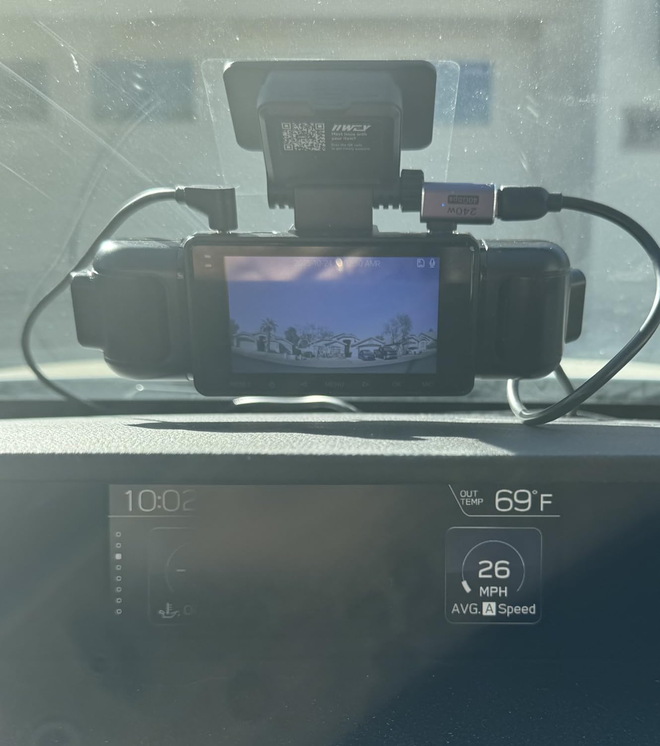 IIWEY N5 4 Channel Dash Cam for Cars, 360° View 2K Front 1080P Rear Inside customer photo 2