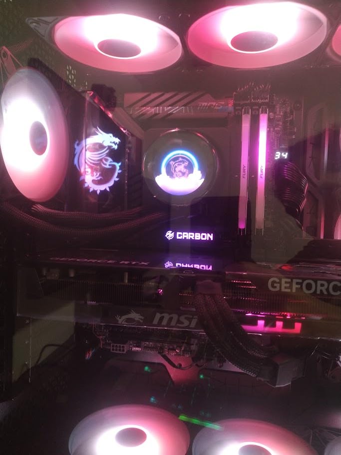 MSI MPG Z890 Carbon WiFi Gaming Motherboard (Support Core Ultra Series 2 Intel Processors, LGA 1851, DDR5, PCIe 5.0, M.2, SATA, 5Gbps LAN, USB Type-C, Wi-Fi 7, Bluetooth 5.4, Thunderbolt 4, ATX) customer photo 2