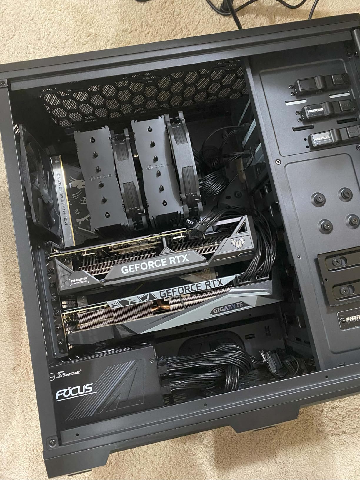 MSI MEG Z890 ACE Gaming Motherboard (Support Core Ultra Series 2 Intel Processors, LGA 1851, DDR5, PCIe 5.0, M.2, SATA, 10Gbps LAN, USB Type-C, Wi-Fi 7, Bluetooth 5.4, Thunderbolt 4, ATX) customer photo 1