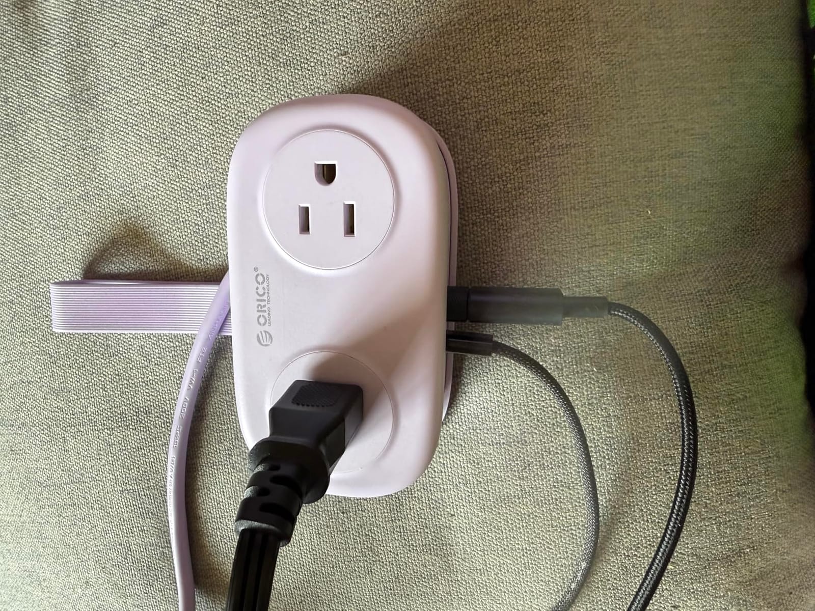 ORICO Cruise Approved Travel Power Strip, 4FT Wrap-Around Extension Cord customer photo 1
