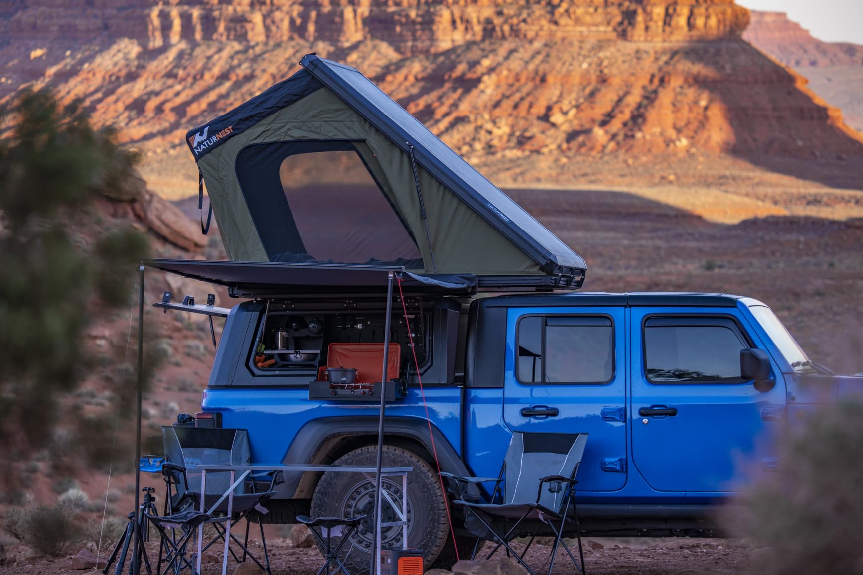 Naturnest Hard Shell Pop Up Rooftop Tent for 2-Person with 20% Extra Room customer photo 1