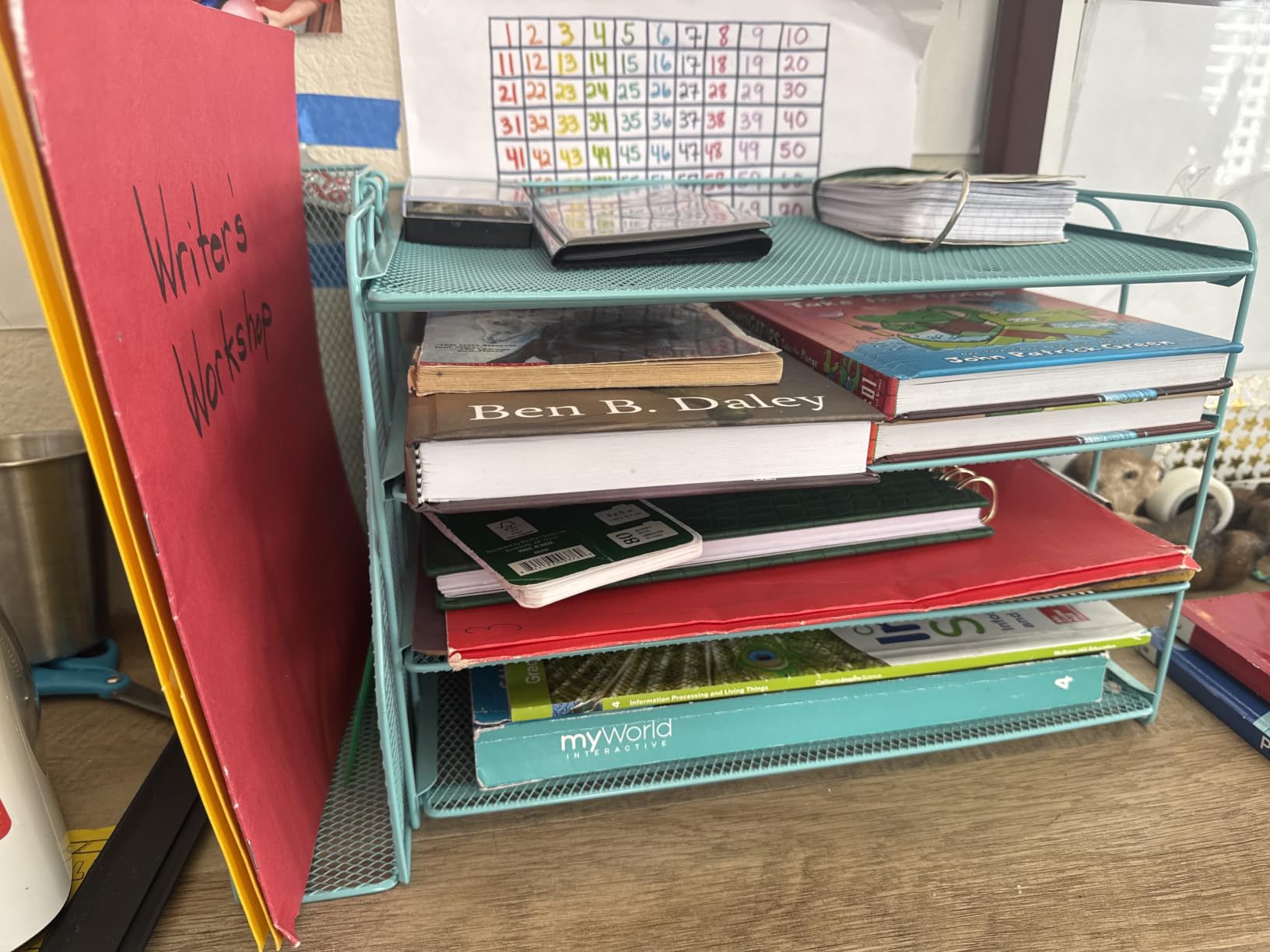 gianotter 4-Tier Paper Organizer With Magazine Holder customer photo 1