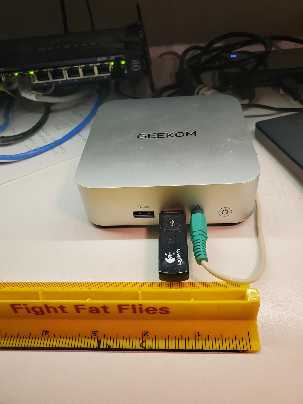 GEEKOM A6 Mini PC, Ryzen 7 6800H, 16GB DDR5 Upgradable RAM 1TB PCIe 4.0 SSD customer photo 2