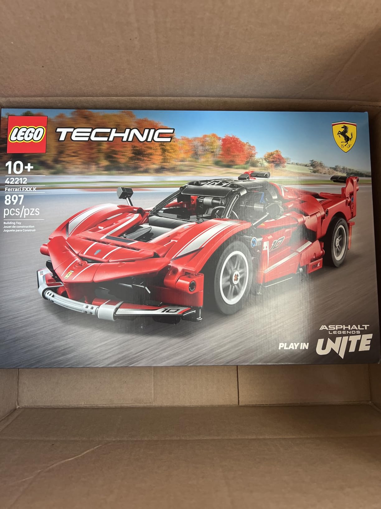 LEGO Technic Ferrari FXX K Toy Car - Building Toy for Girls & Boys, Ages 10+ - Cool Birthday Gift for Kids - Race Car Model for Play & Display - 42212 customer photo 2