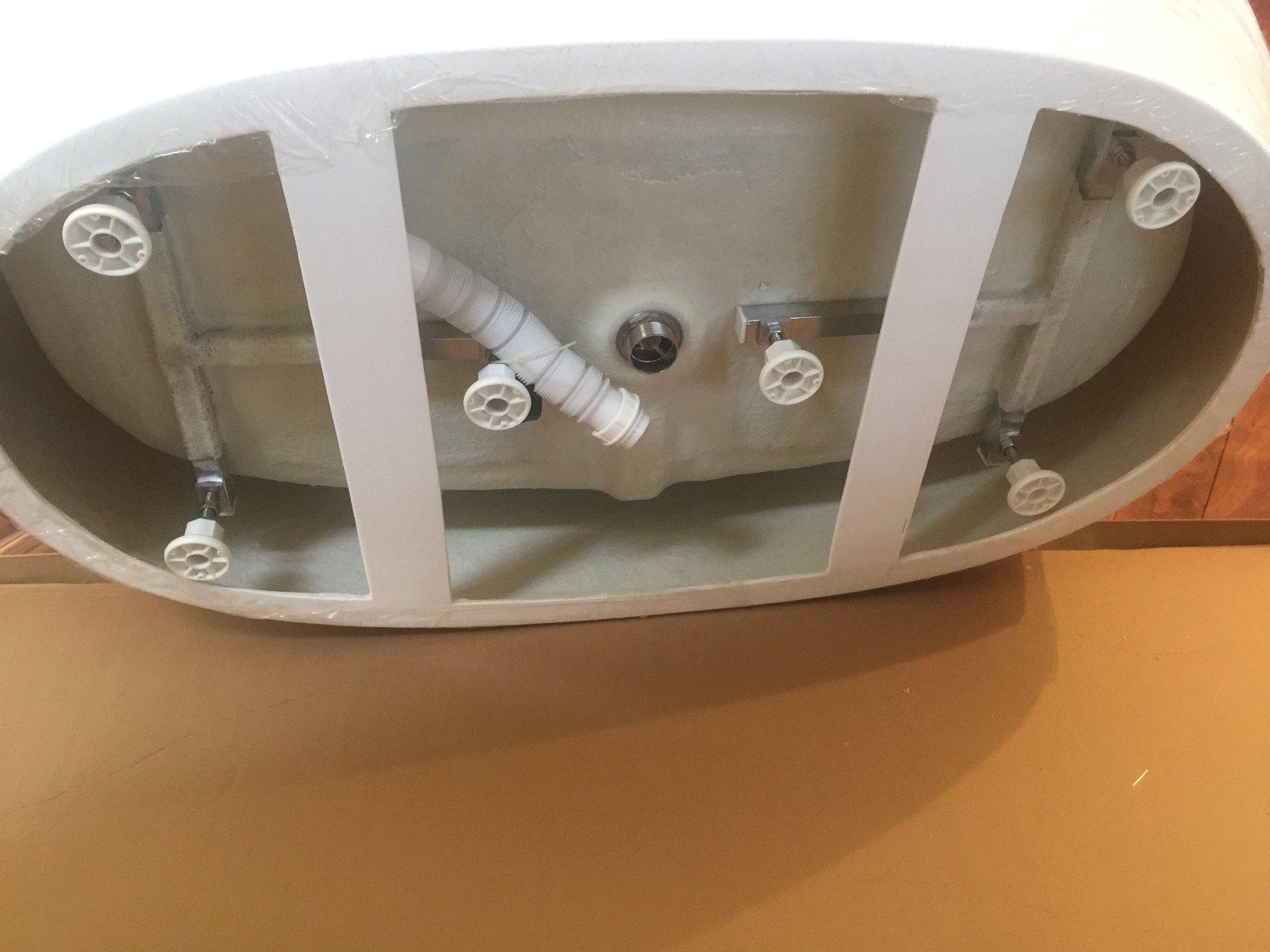 Empava 59“ Freestanding Air Jetted Bathtub with Micro Bubble Hydrotherapy customer photo 1