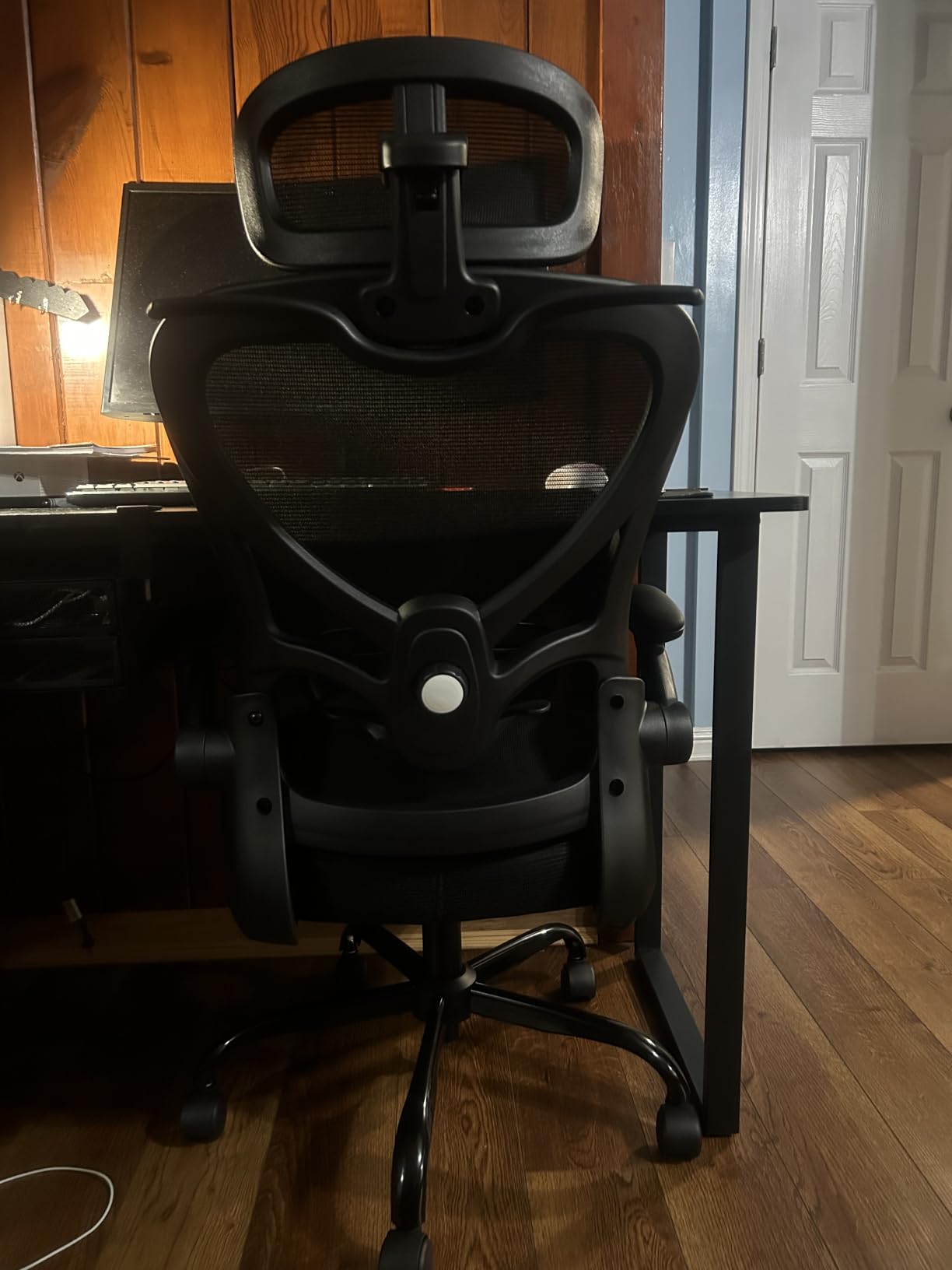 Ergonomic Office Chair, Mesh Home Office Desk Chairs with 3D Headrest customer photo 2