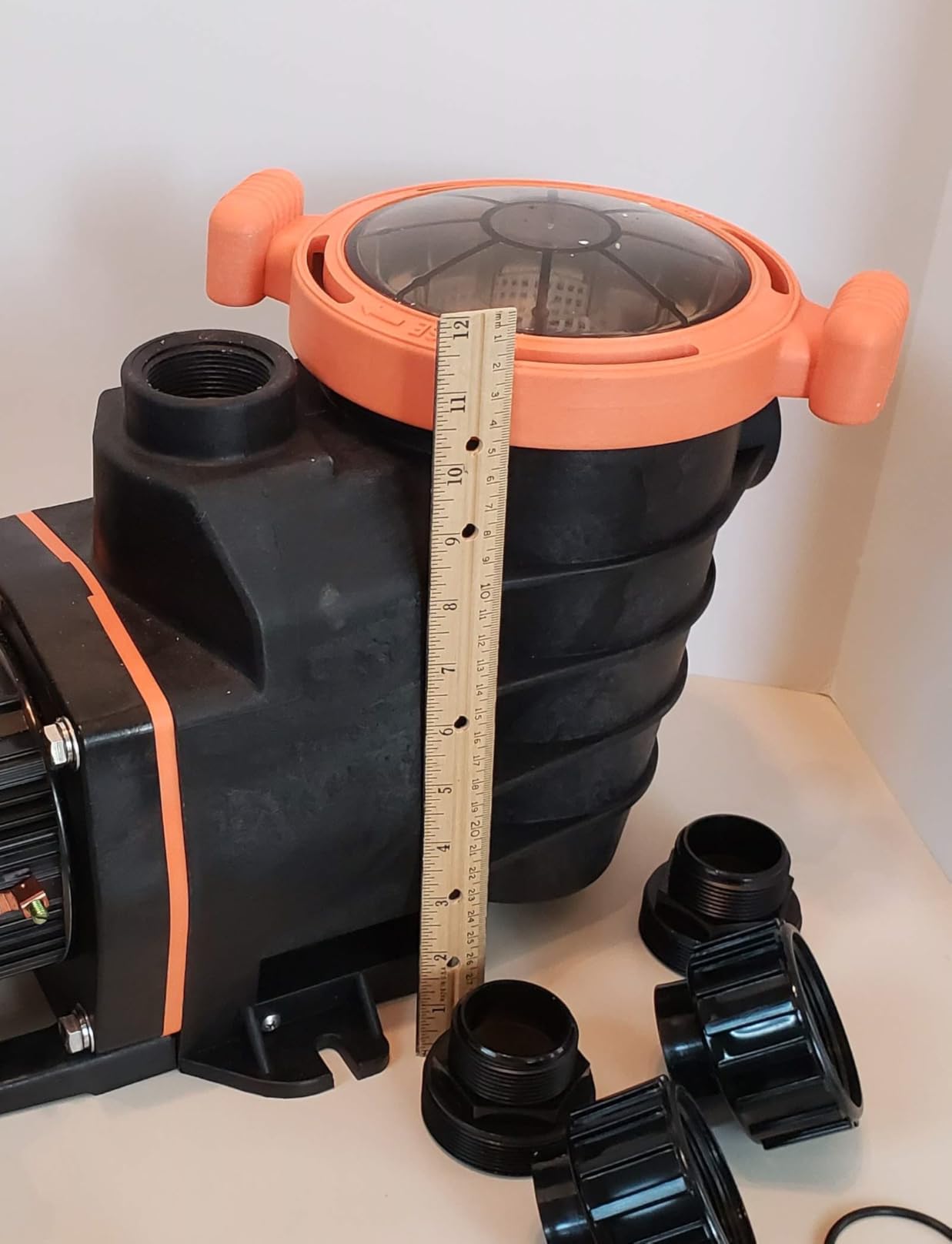 1.5 HP Variable Speed Pool Pump for Inground and Above Ground Pools, 5070 GPH Self-Priming Pump with App&Digital Control Panel, Dual Voltage 115V/230V, Programmable 1000-3450 RPM customer photo 2