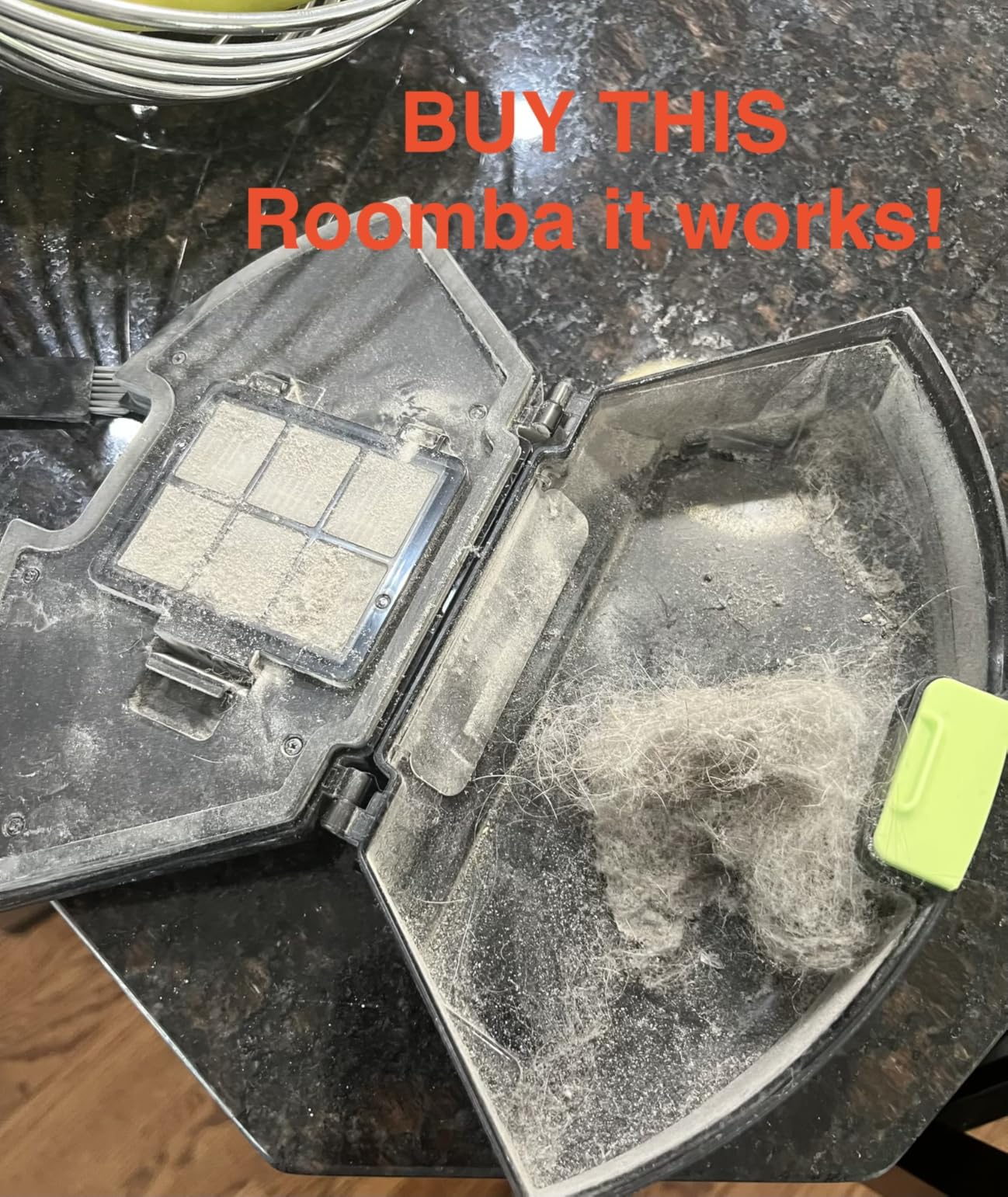 iRobot Roomba 105 Vac Robot Vacuum - Easy to use, Intense Power-Lifting Suction, LiDAR Navigation, Multi-Surface Cleaning, Cleans in Neat Rows, Self-Charging customer photo 2