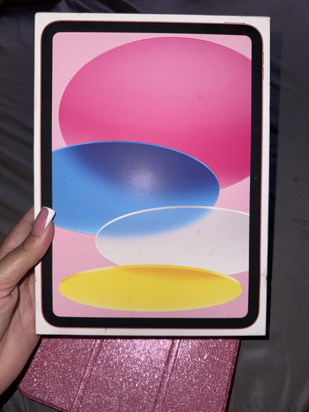 Apple iPad 11-inch: A16 chip, 11-inch Model, Liquid Retina Display, 256GB, Wi-Fi 6, 12MP Front/12MP Back Camera, Touch ID, All-Day Battery Life — Silver customer photo 2