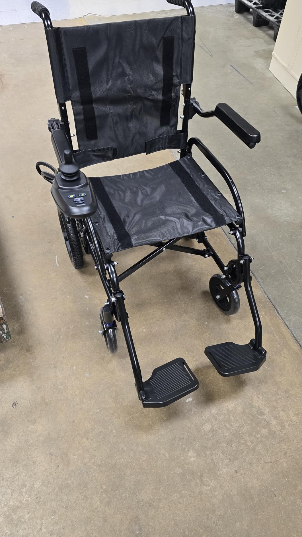 Vive Lightweight Electric Wheelchair for Adults - Foldable Power Wheel customer photo 2