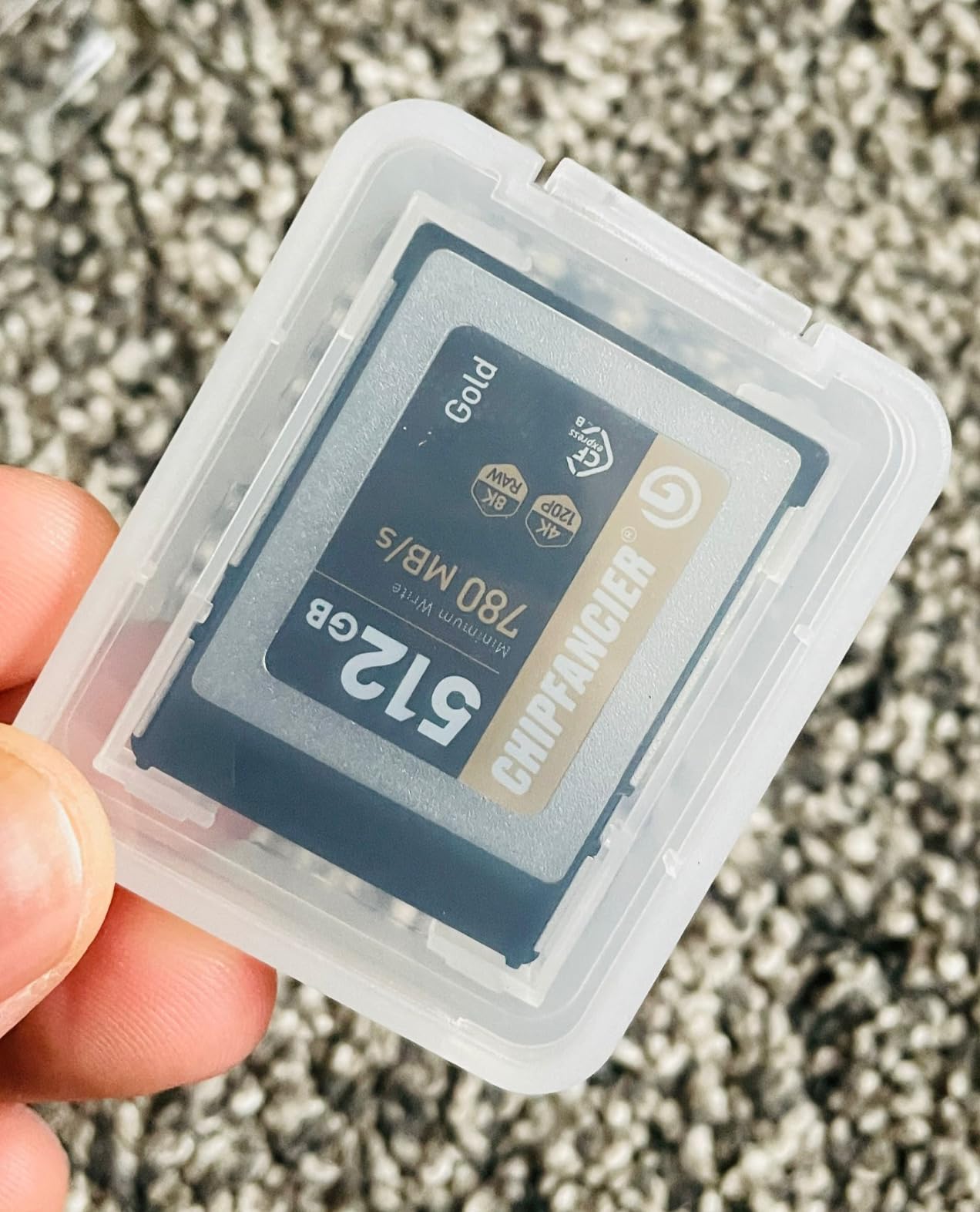 512GB CFexpress 4.0 Type B Memory Card, 3550MB/s Read 1550MB/s Write, VPG400 Certified for 8K RAW, Compatible with Nikon Z9/Z8/Z7 II, Canon EOS R3/R5/R5 C, Panasonic S1/S1R customer photo 2