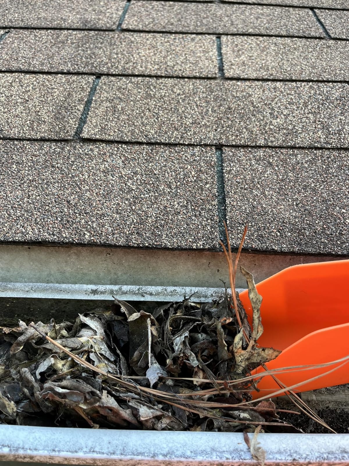 Gutter Scoop Cleaning Tools - Easy Removal of Leaves and Dirt - Deep Curved Gutter Scooper Shovel for Leaves & Debris, High-Impact Polypropylene, Ergonomic Handle, Fits Most Rain Gutters customer photo 1