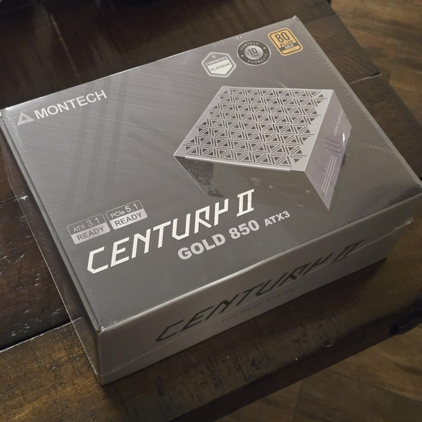 MONTECH Century II 850W ATX 3.1 Fully Modular 80 Plus Gold Power Supply customer photo 2