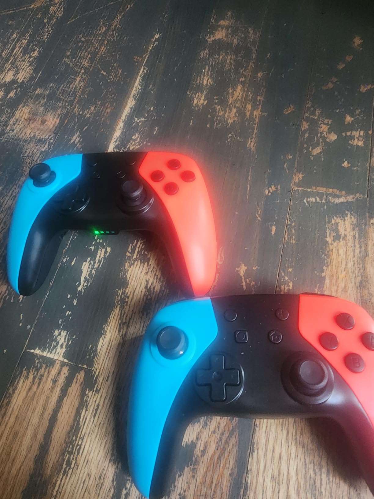 AceGamer 2 Pack Wireless Controller for Nintendo Switch/Lite/OLED/Switch 2, Hall Effect Joystick for Switch 2 Pro Controller with Wake-Up/Turbo/Dual Vibration/Programmable (Red+Blue) customer photo 2