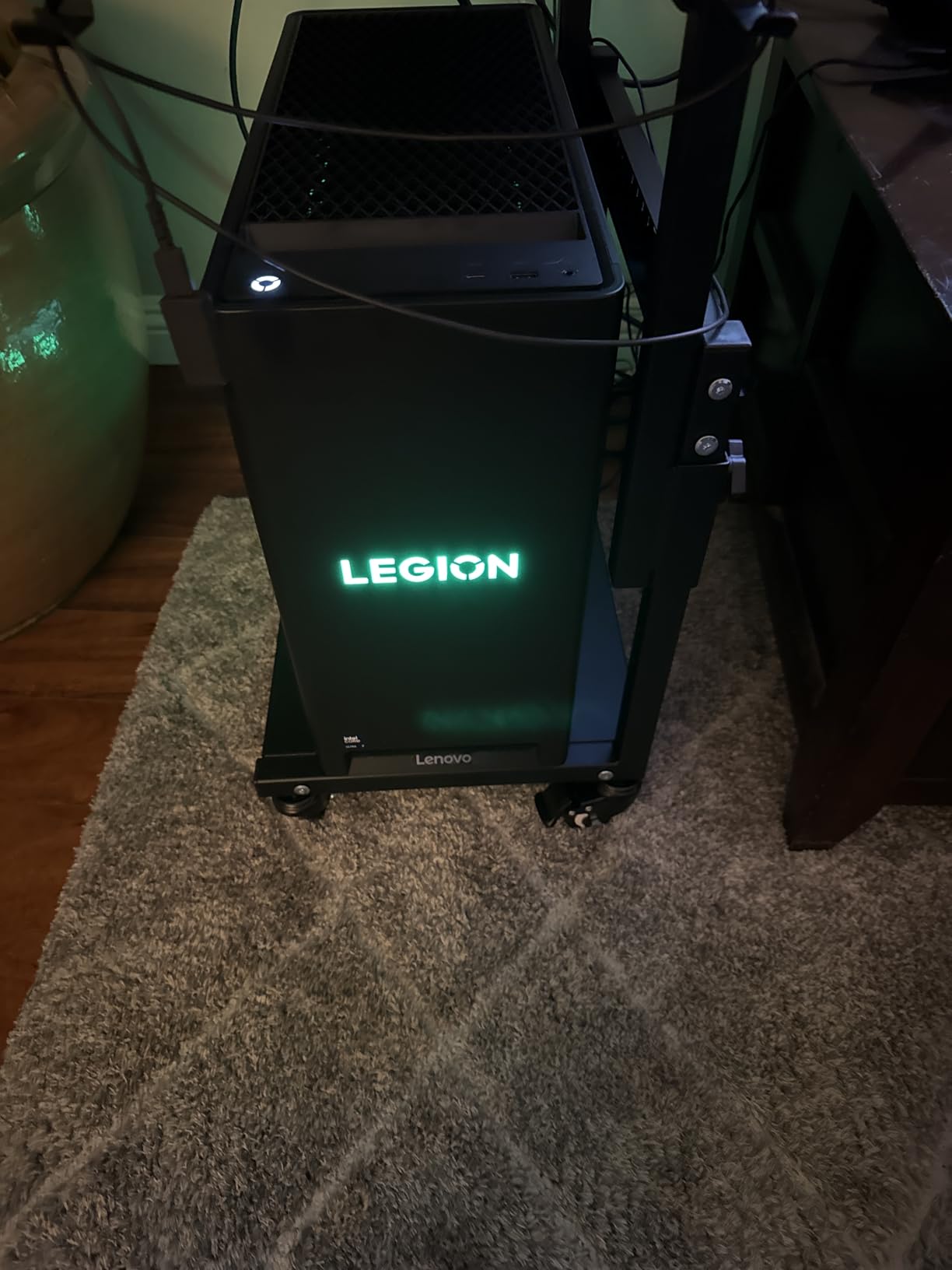 Lenovo Legion Tower 5i – AI-Powered Gaming PC - Intel® Core Ultra 7 265F Processor – NVIDIA® GeForce RTX™ 5070 Ti Graphics – 32 GB Memory – 1 TB Storage – 3 Months of PC GamePass customer photo 1
