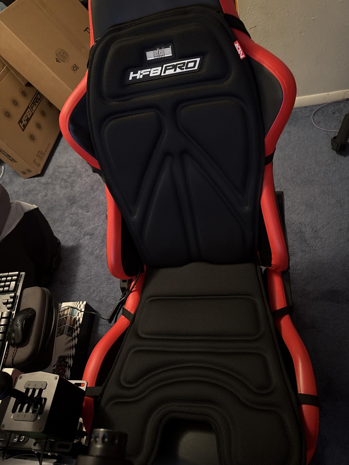 Next Level Racing® HF8 Pro Haptic Feedback Gaming Pad (NLR-G006) customer photo 1