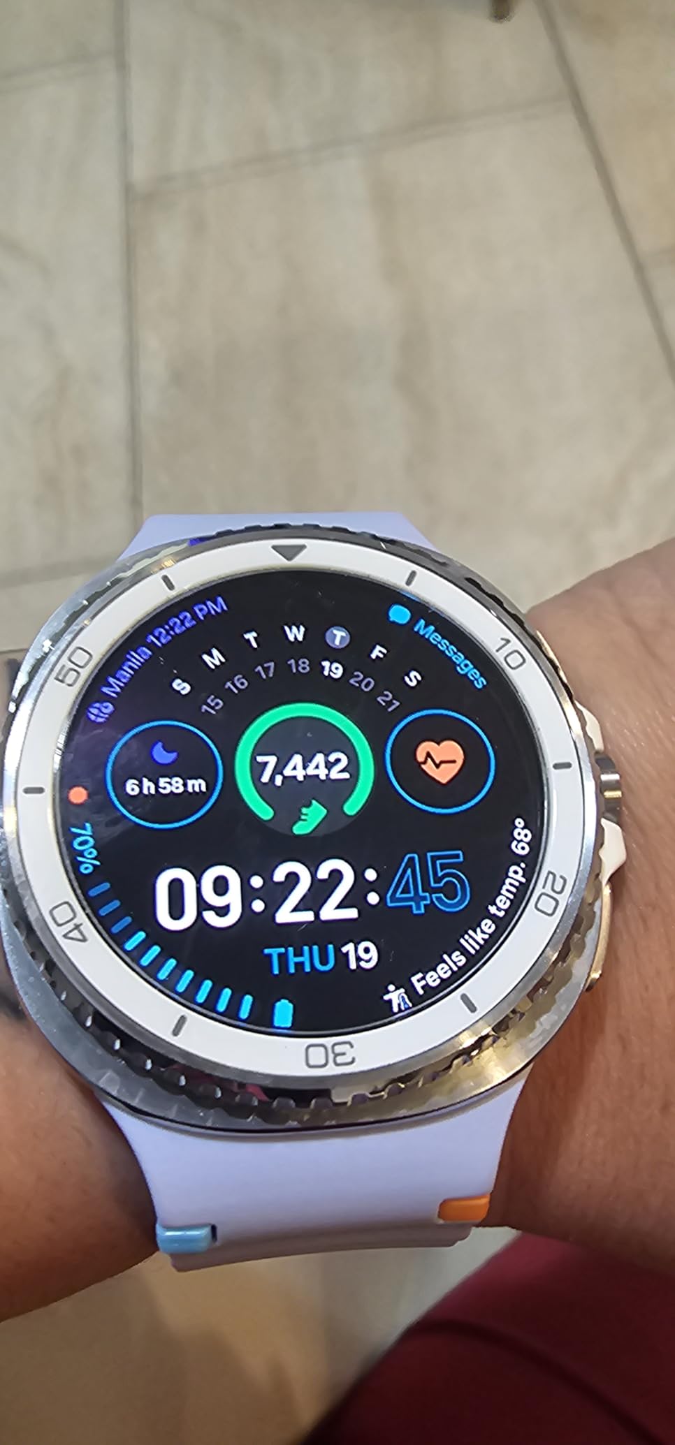 Samsung Galaxy Watch 8 Classic (2025), Black, 46mm, Bluetooth Smartwatch customer photo 1